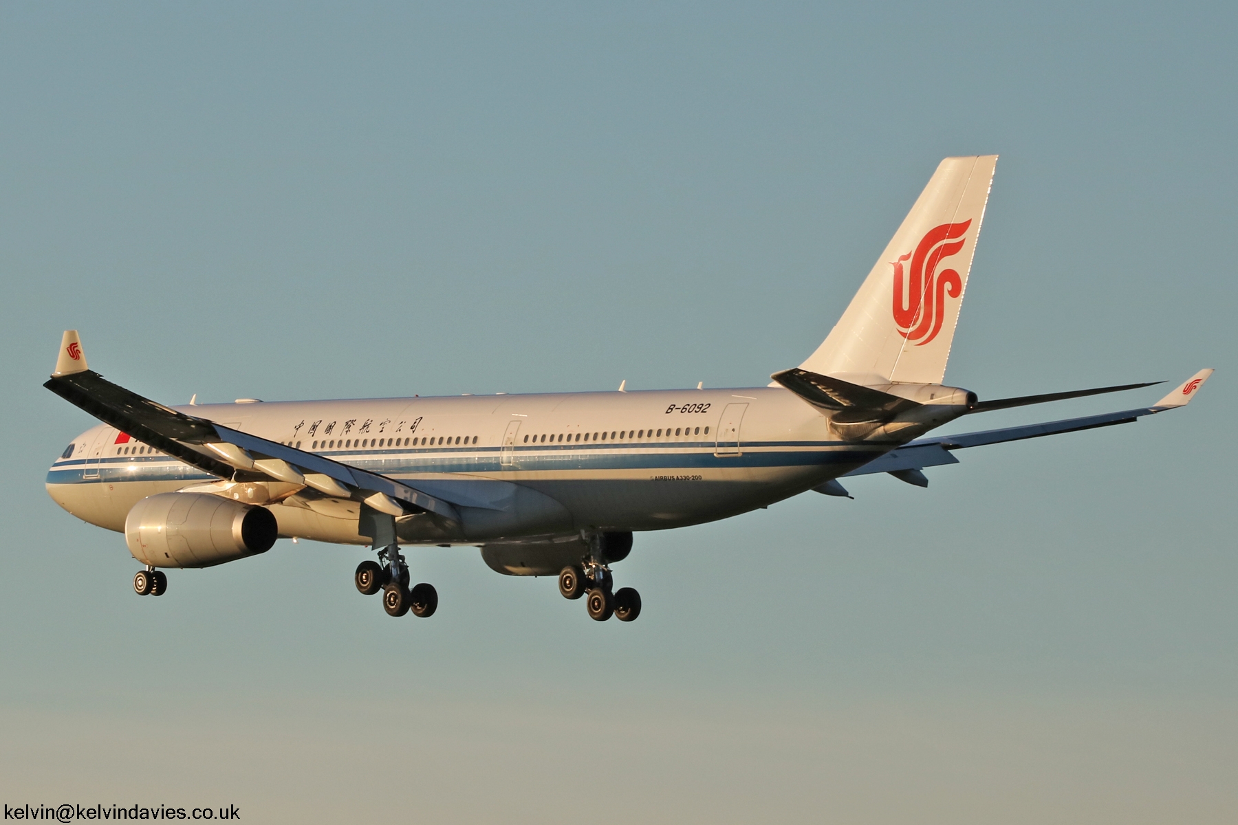 Air China A330 B-6092