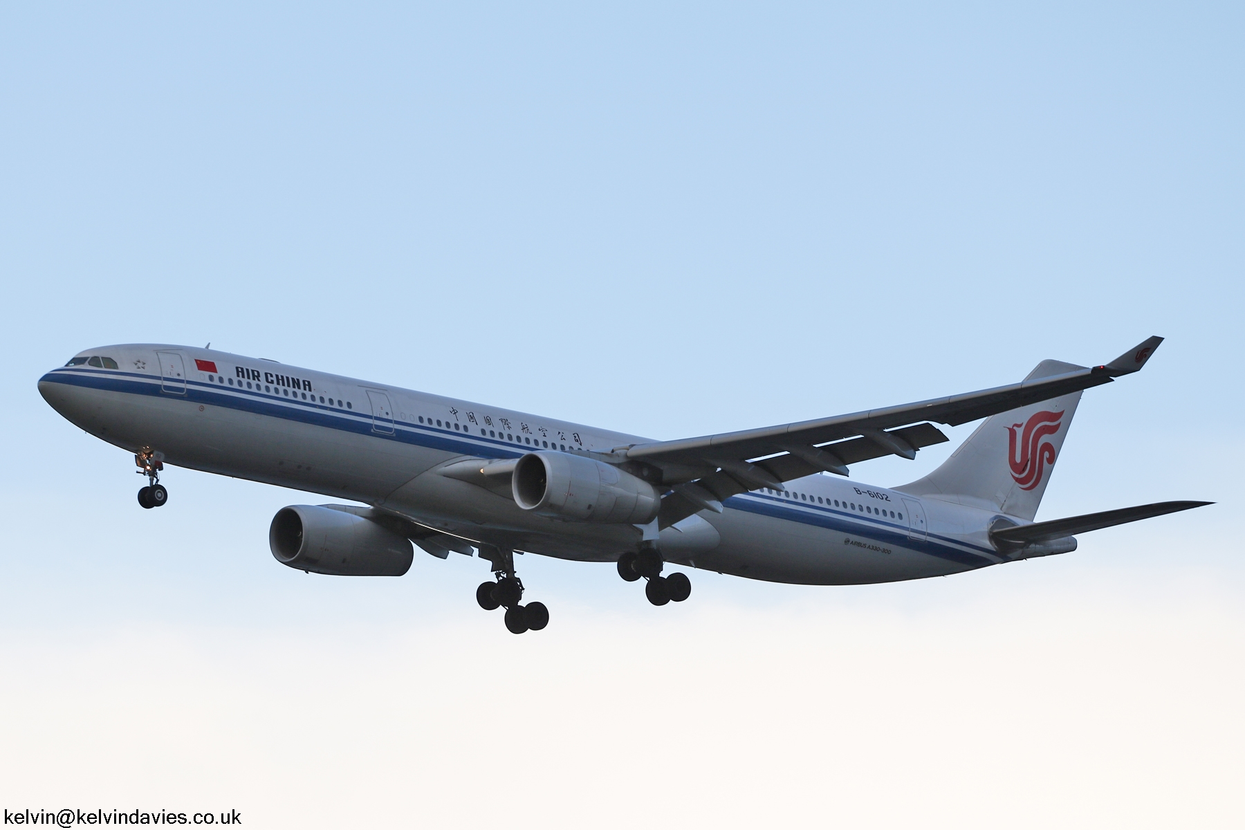Air China A330 B-6102