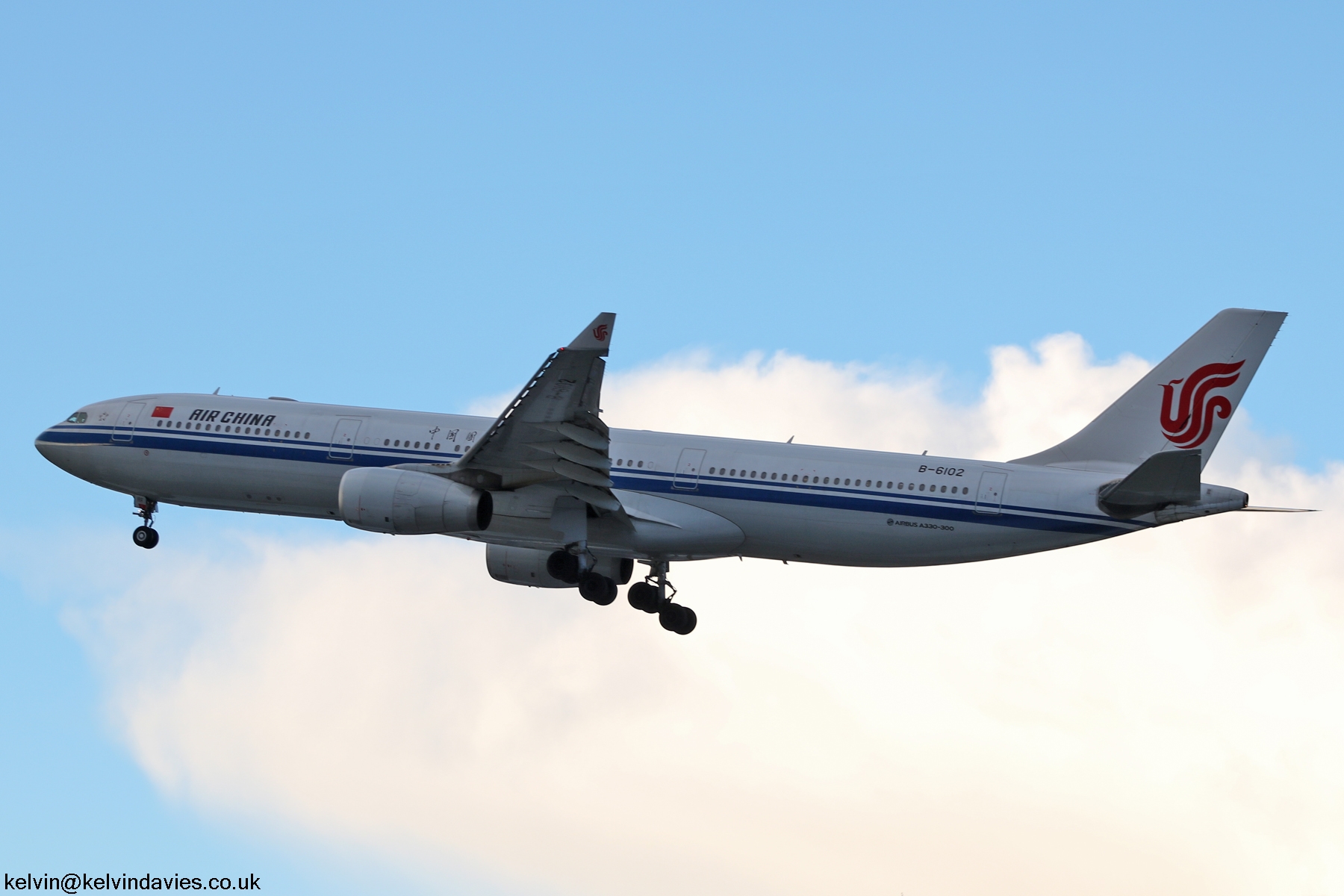 Air China A330 B-6102