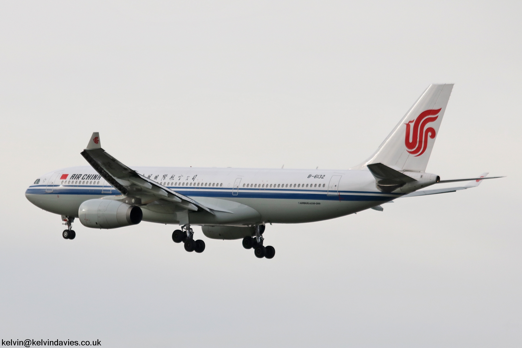 Air China A330 B-6132