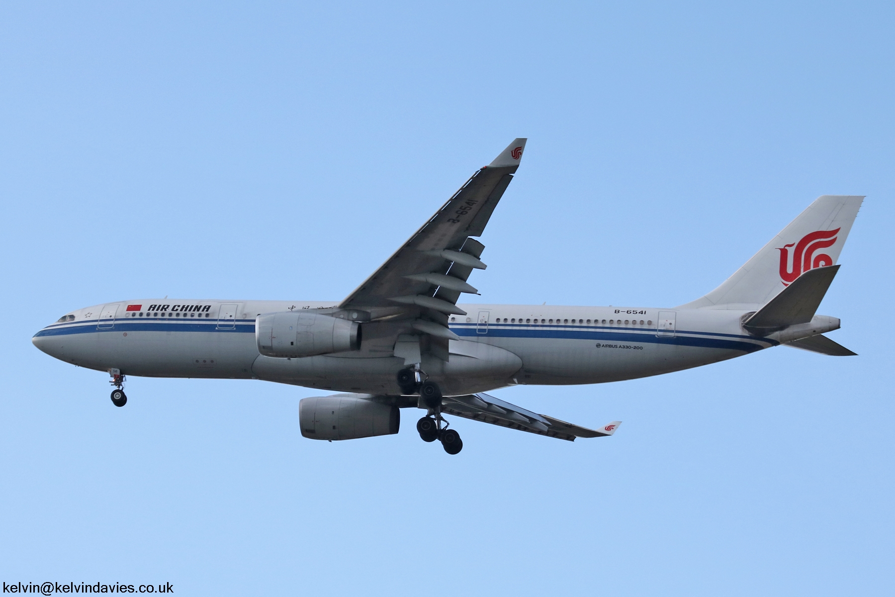 Air China A330 B-6541