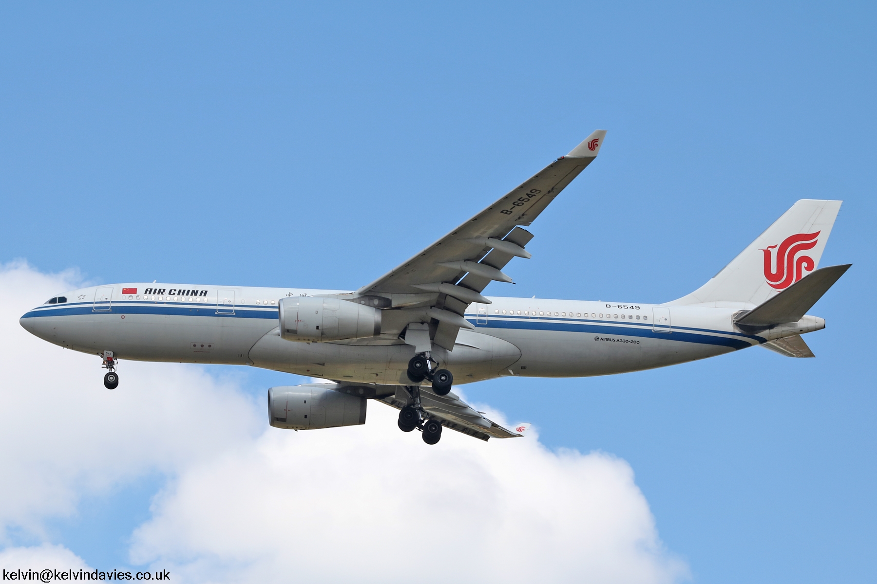 Air China A330 B-6549