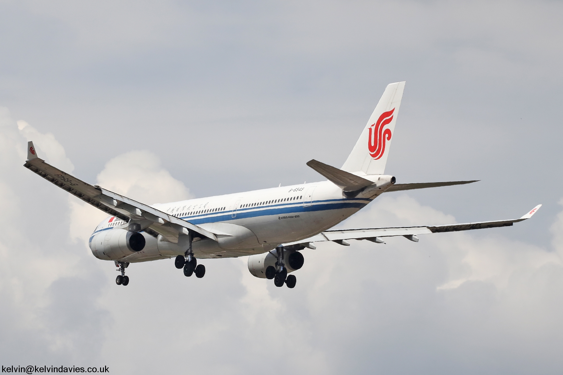 Air China A330 B-6549