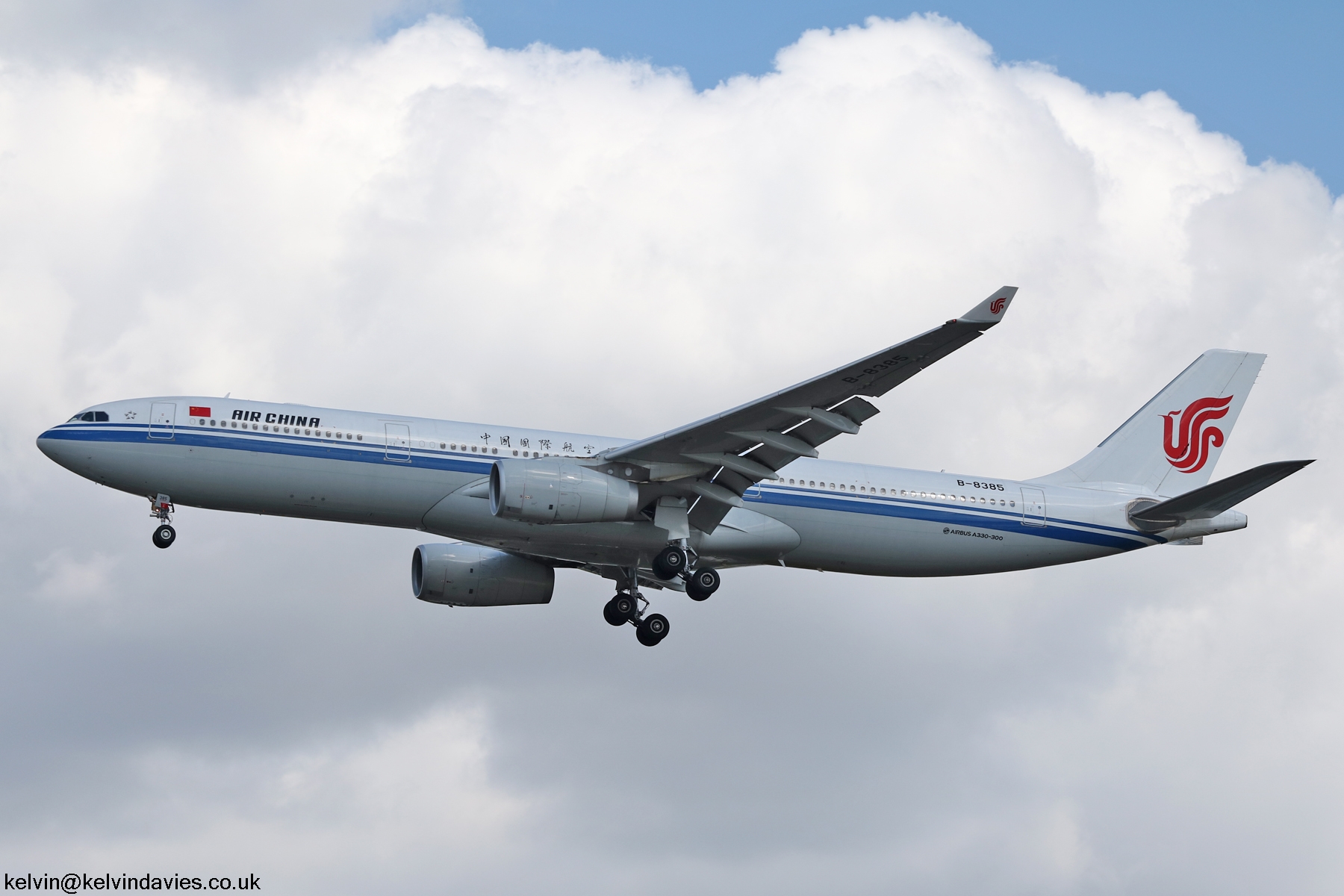 Air China A330 B-8385