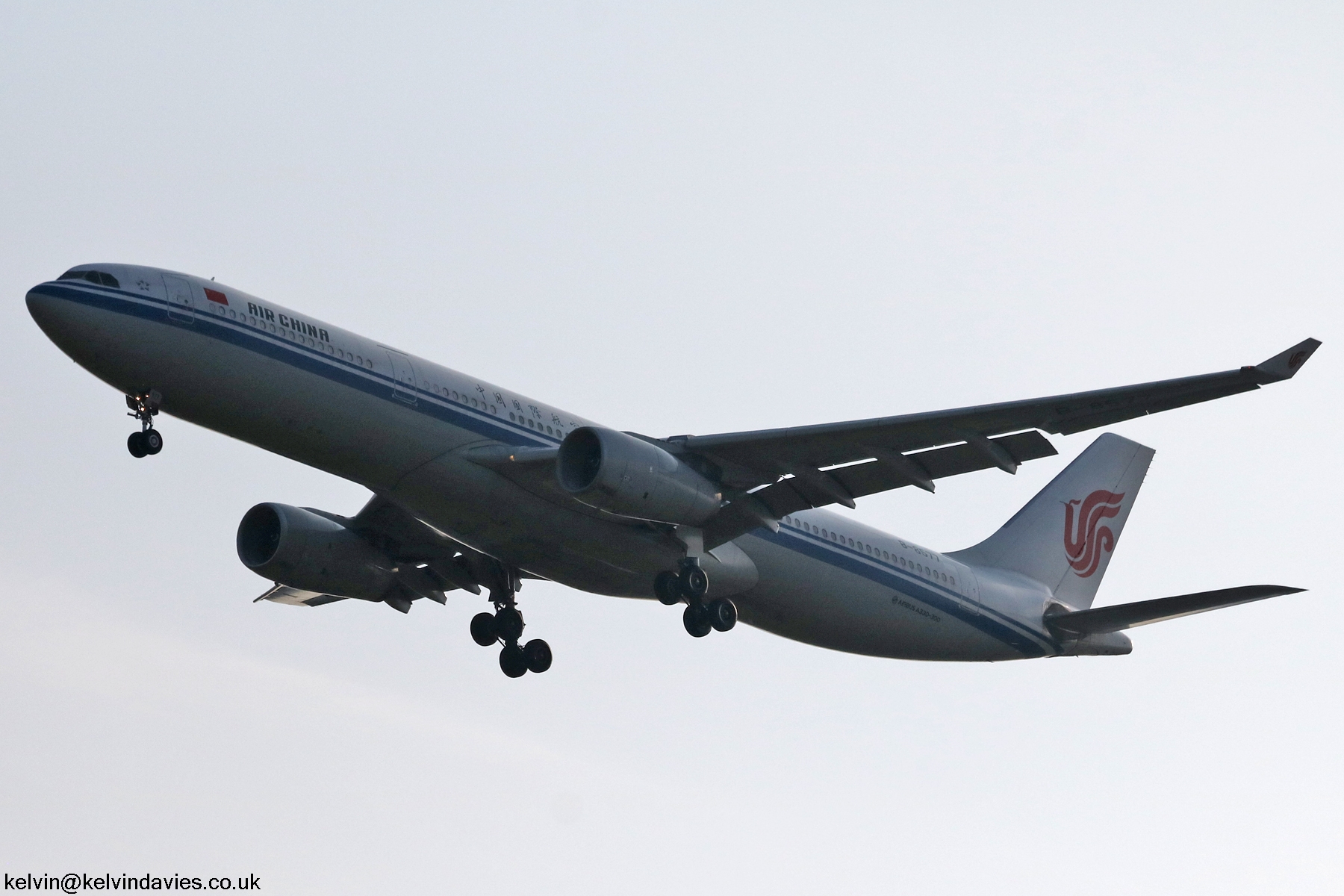 Air China A330 B-8577