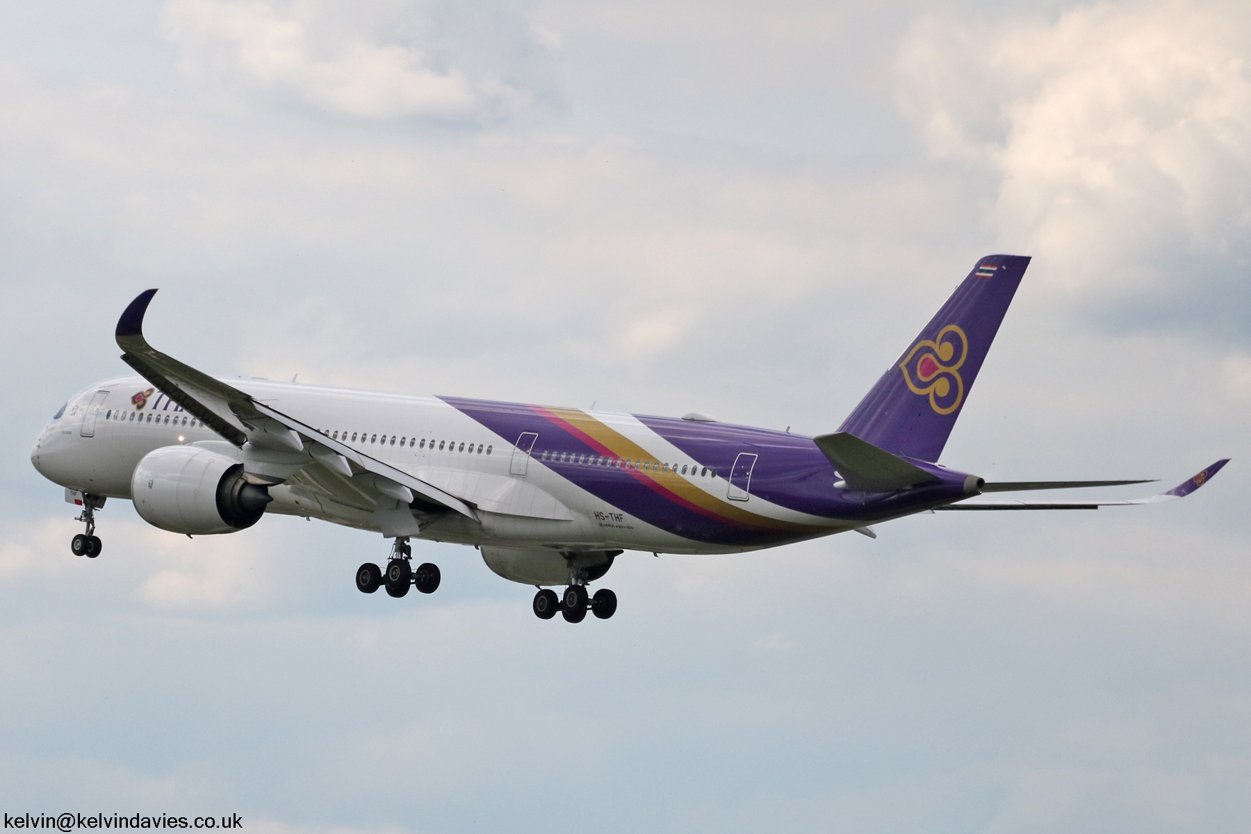 Thai Airways A350 HS-THF