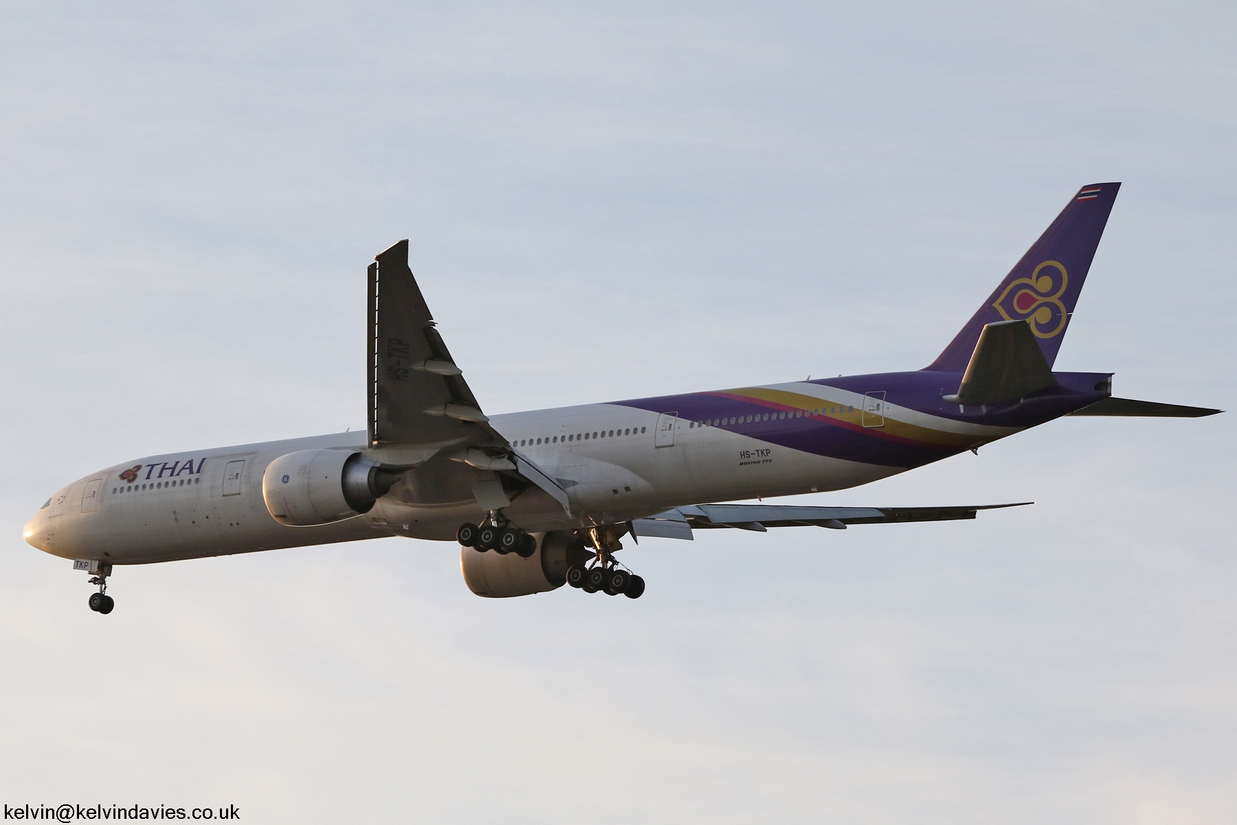 Thai Airways 777 HS-TKP