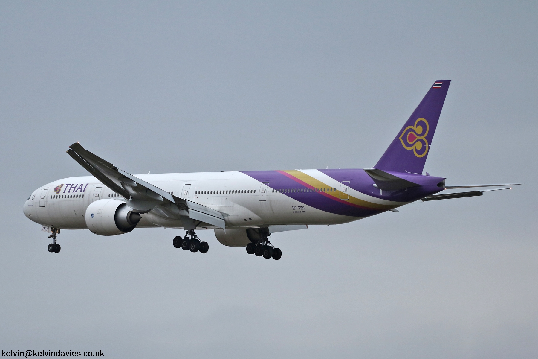 Thai Airways 777 HS-TKU
