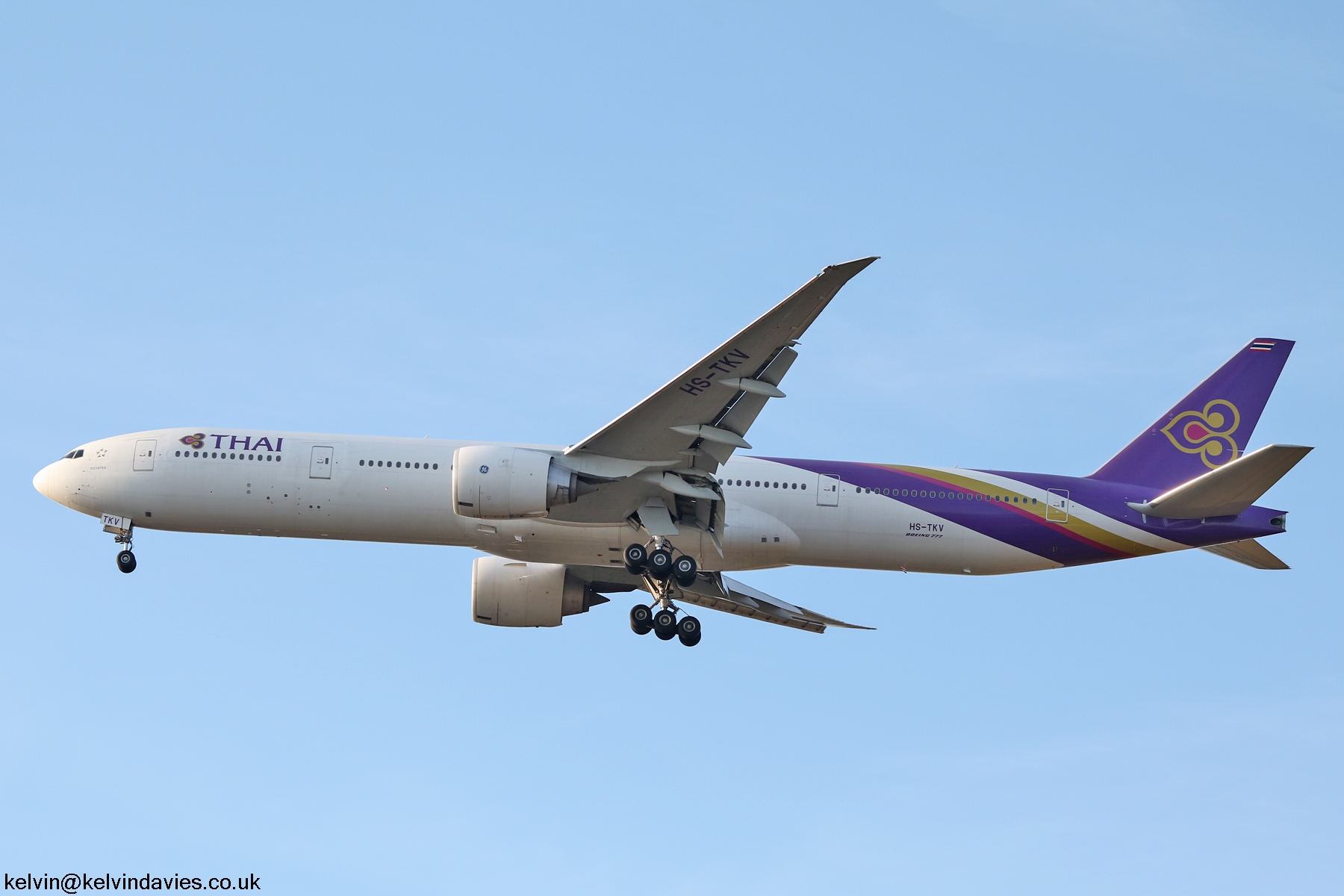Thai Airways 777 HS-TKV