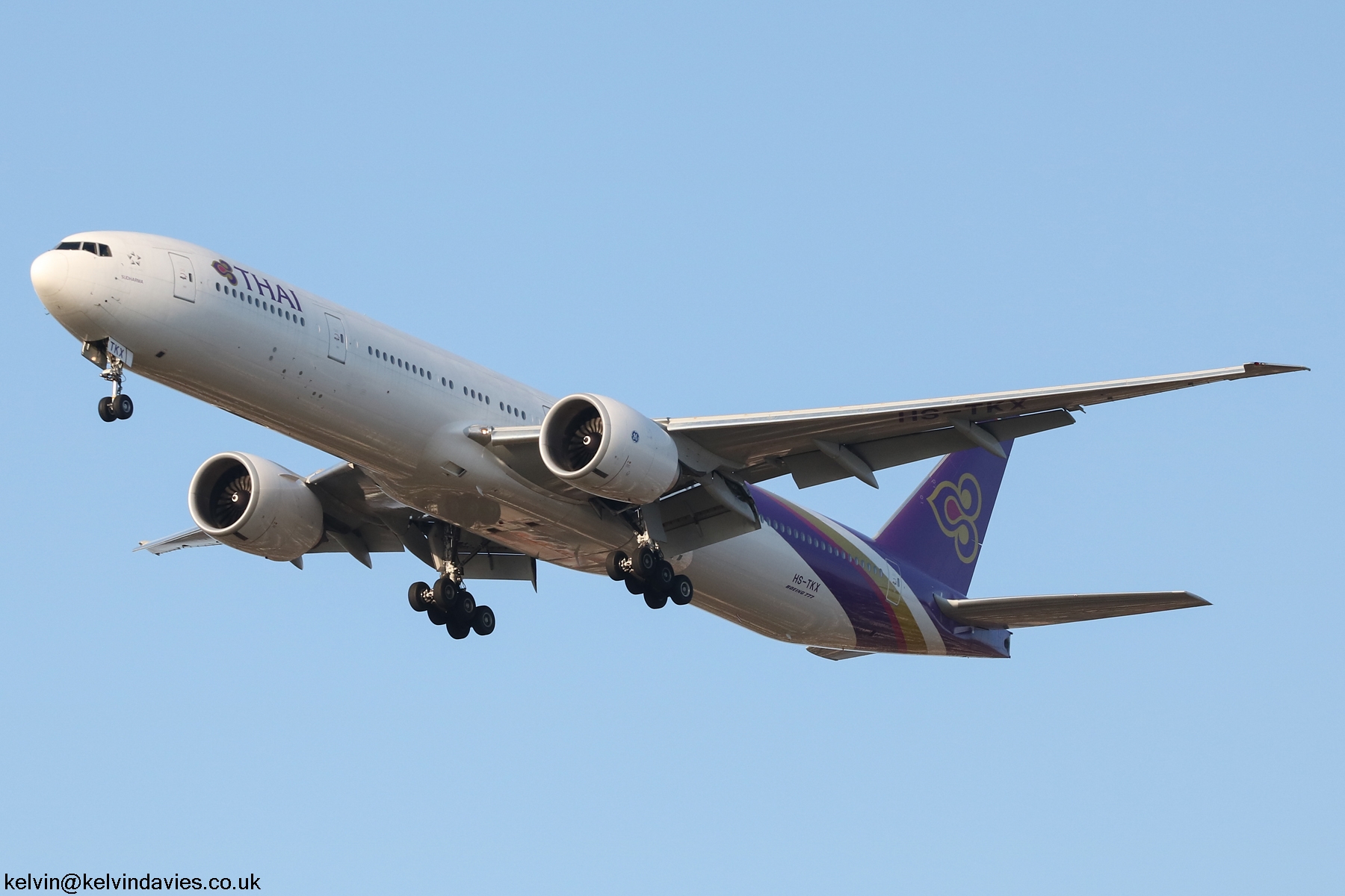 Thai Airways 777 HS-TKX