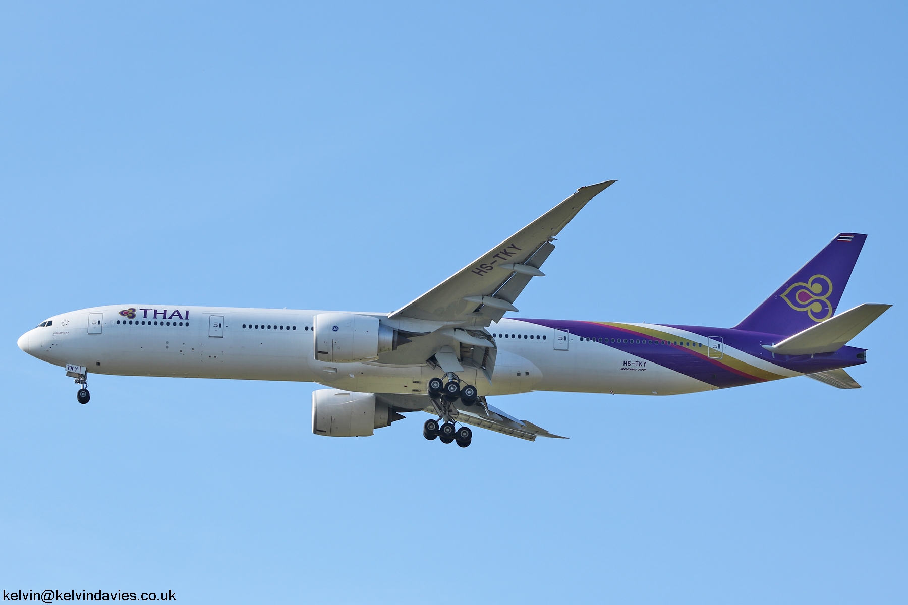 Thai Airways 777 HS-TKY