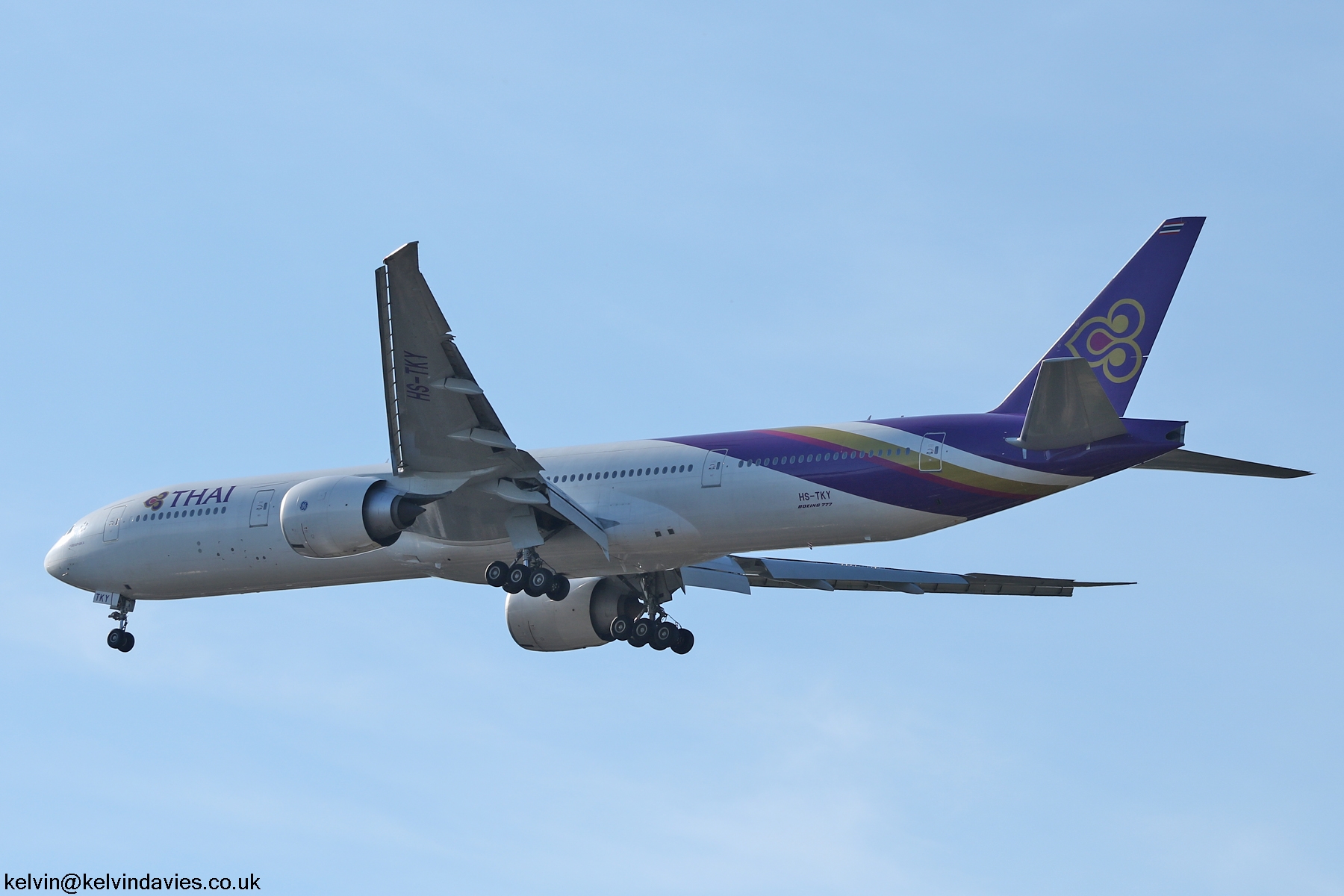 Thai Airways 777 HS-TKY