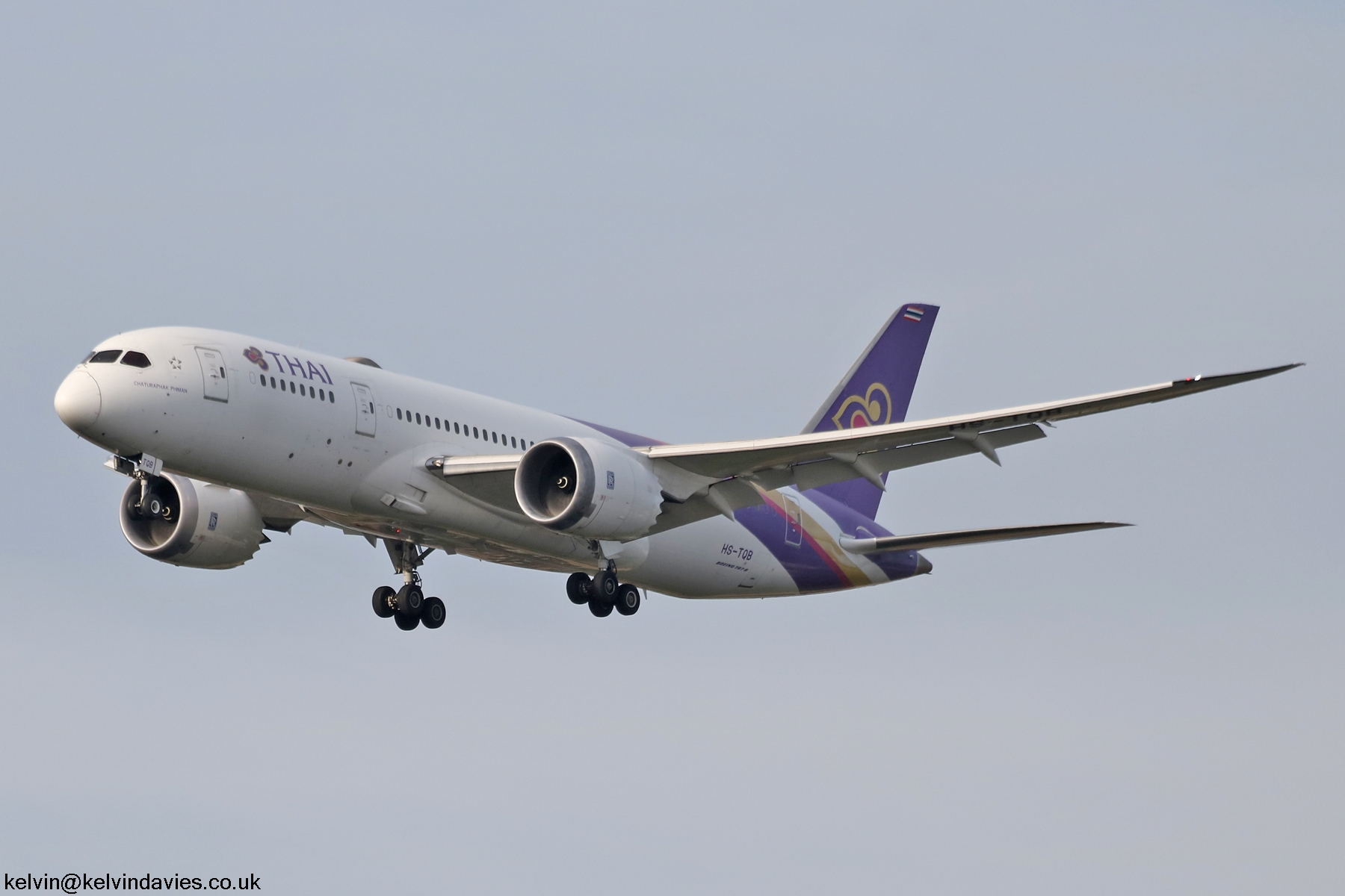 Thai Airways 787 HS-TQB