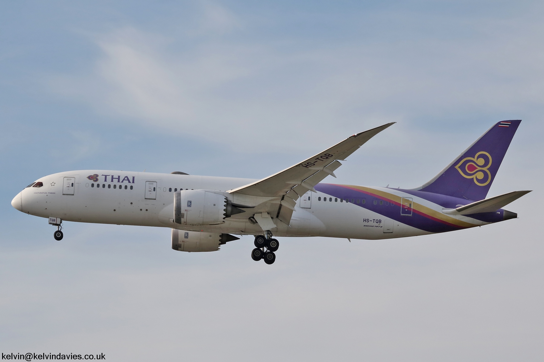 Thai Airways 787 HS-TQB