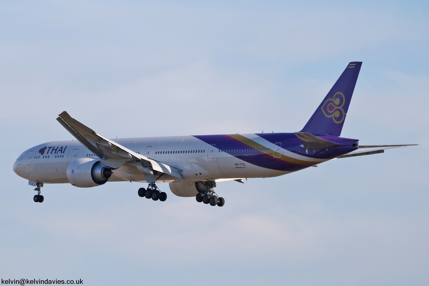 Thai Airways 777 HS-TTA