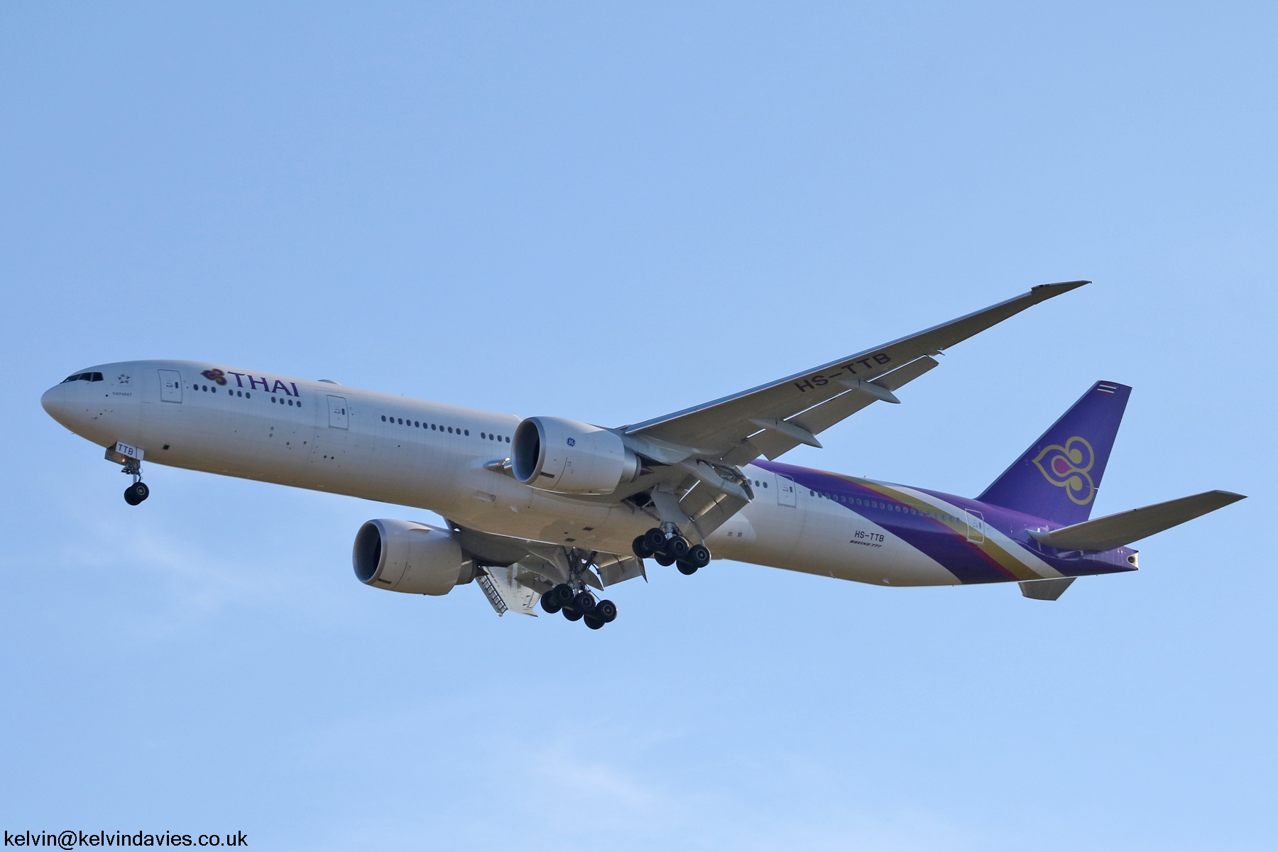 Thai Airways 777 HS-TTB