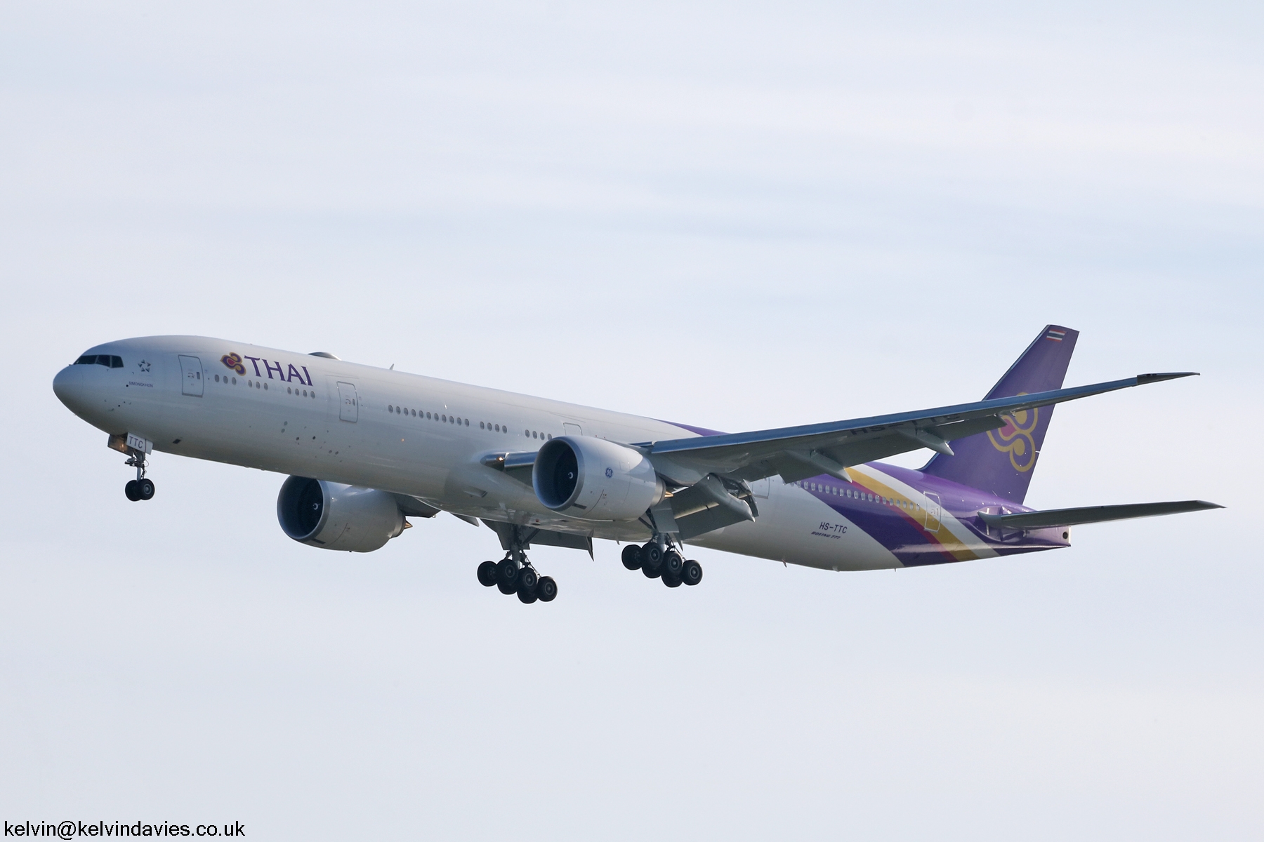 Thai Airways 777 HS-TTC