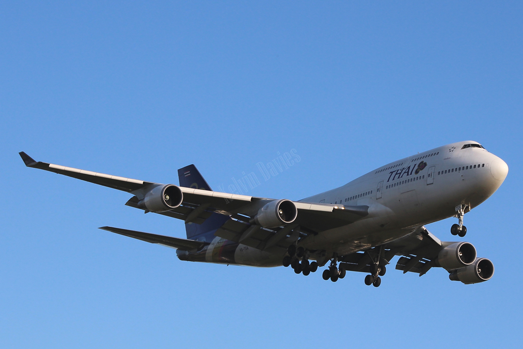 Thai Airways B747 HS-TGA