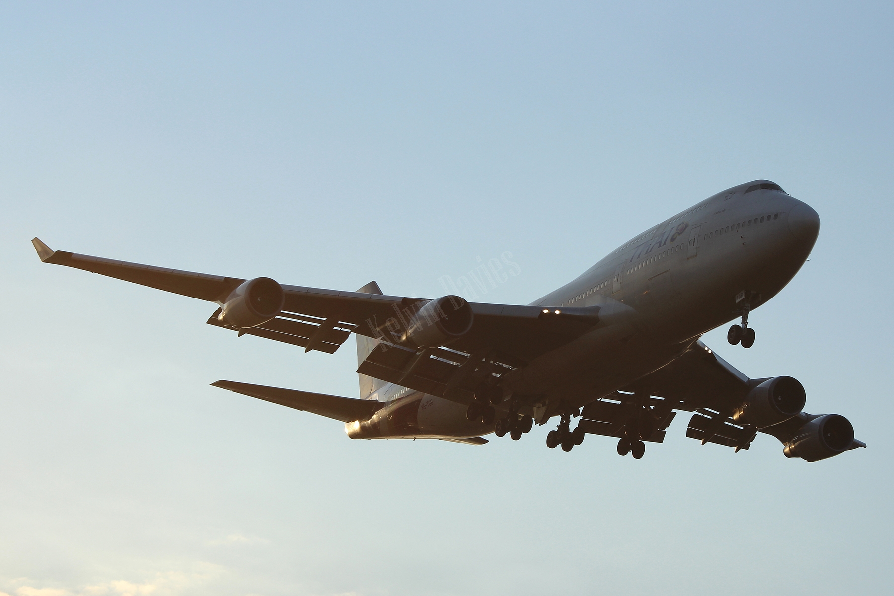 Thai Airways B747 HS-TGB