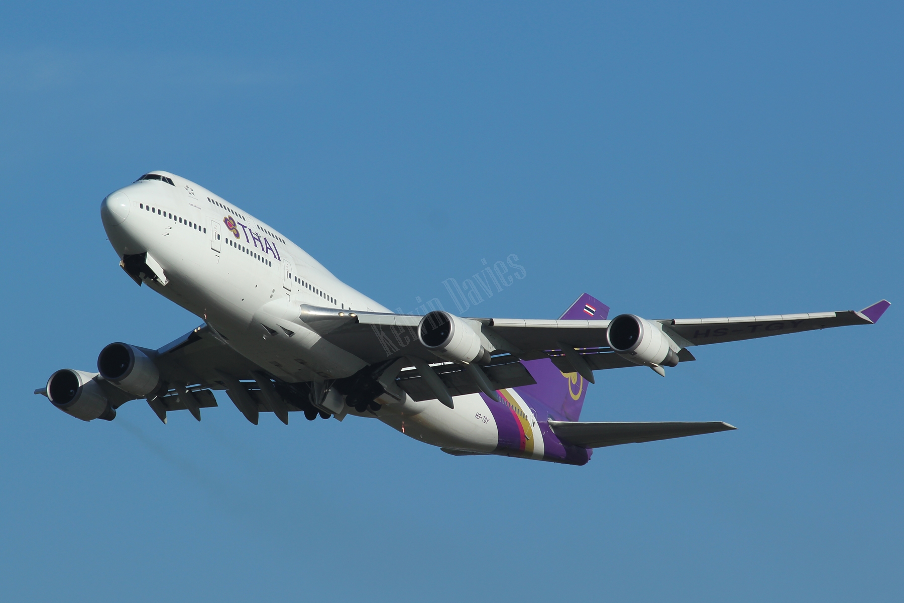 Thai Airways B747 HS-TGY