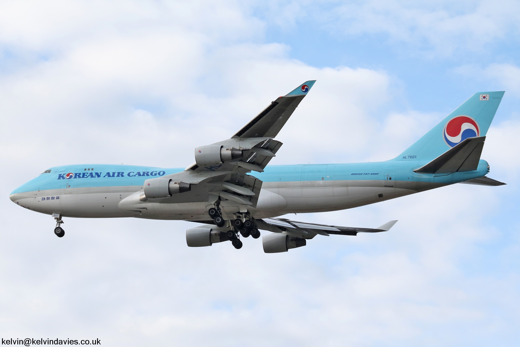 Korean Air Cargo 747 HL7601