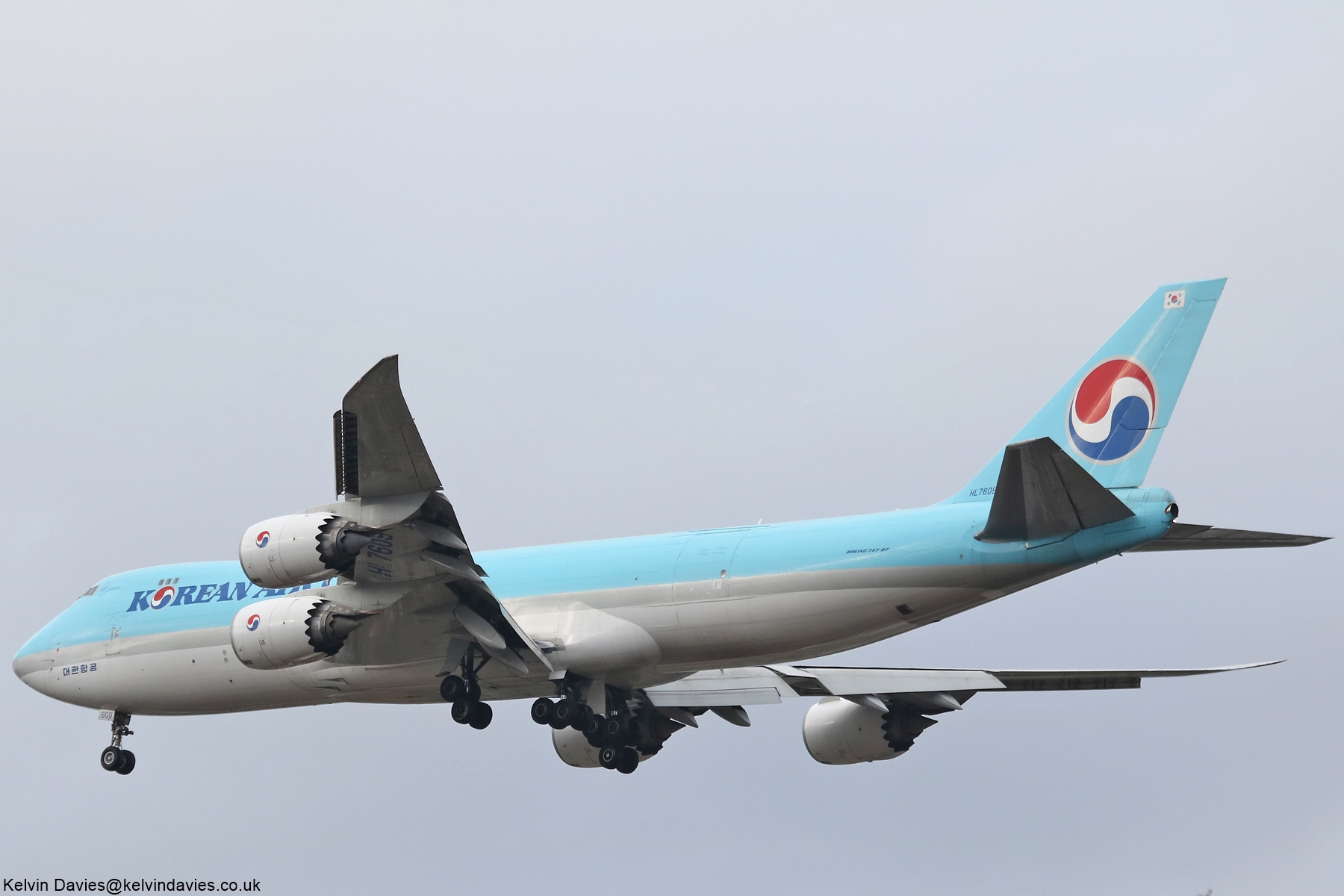 Korean Air 747 HL7609