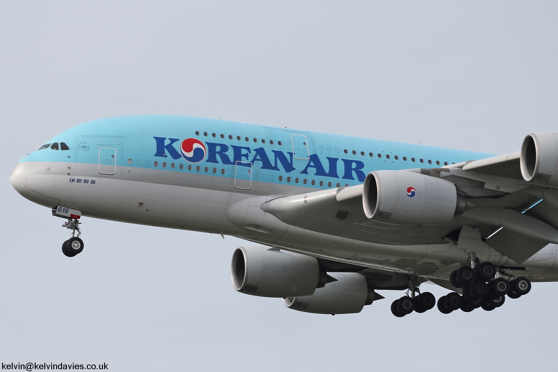 Korean Air A380 HL7619