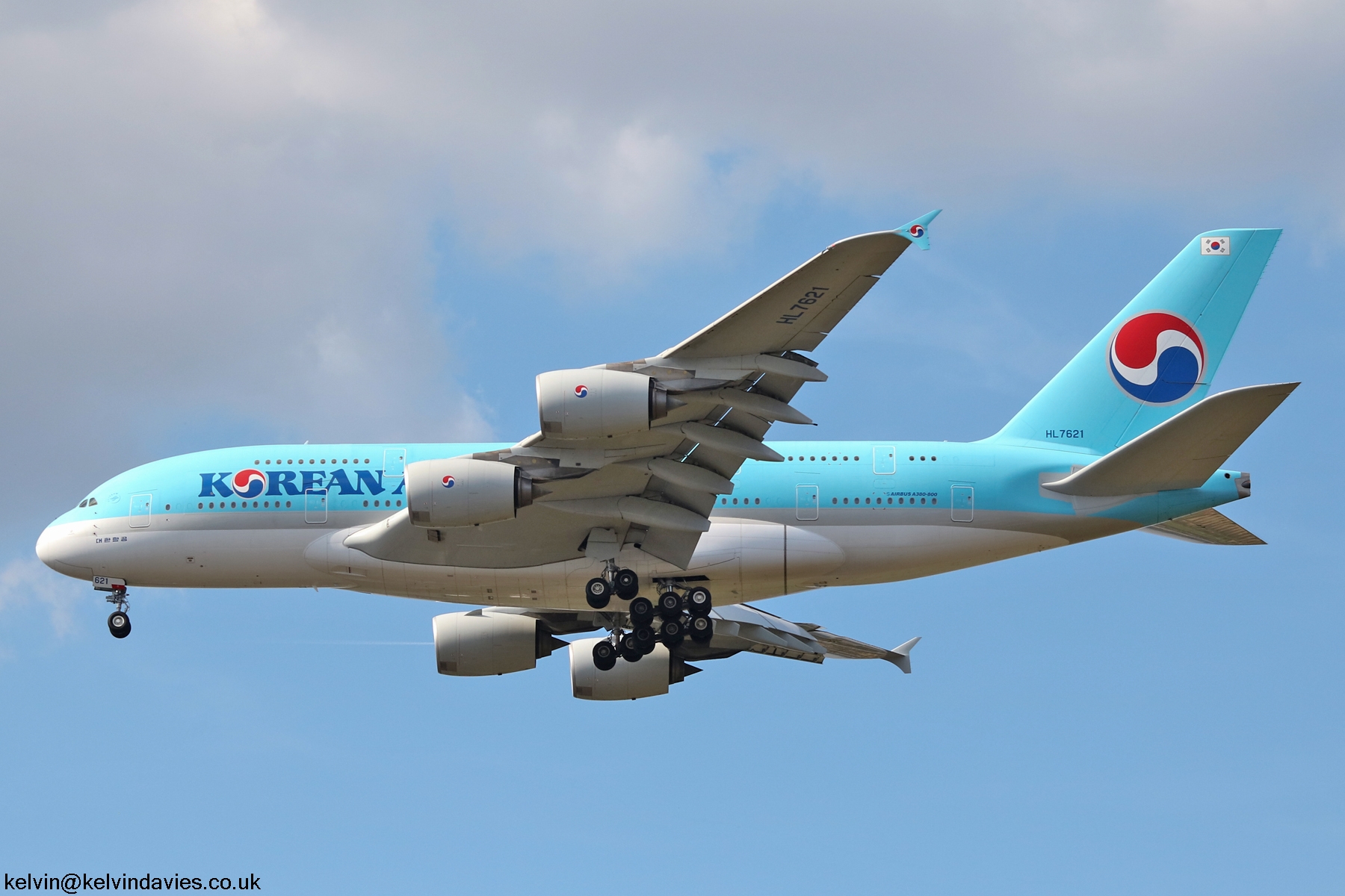 Korean Air A380 HL7621