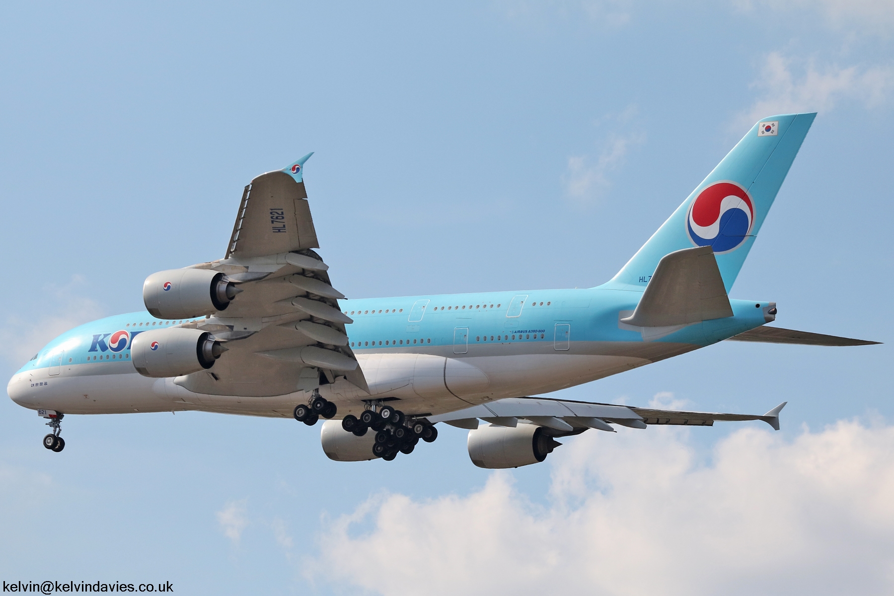 Korean Air A380 HL7621