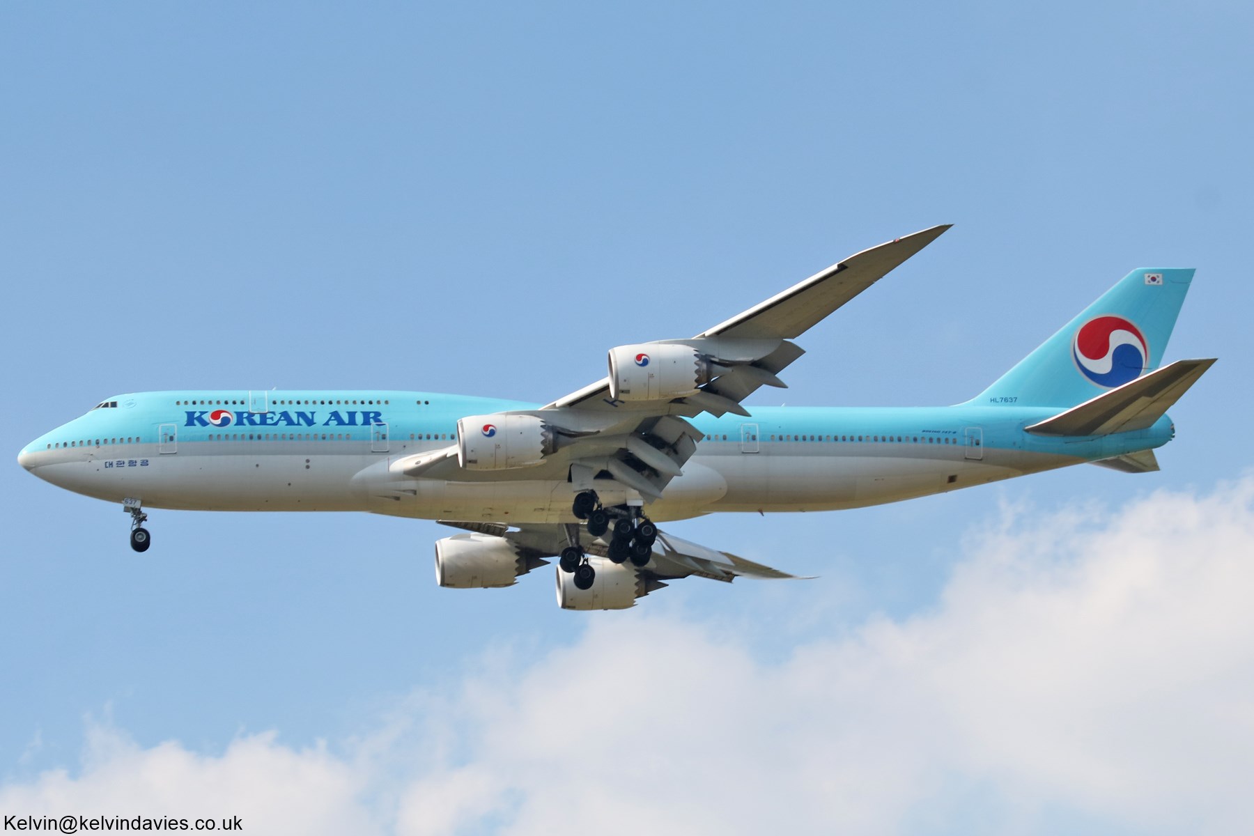 Korean air 747 HL7637