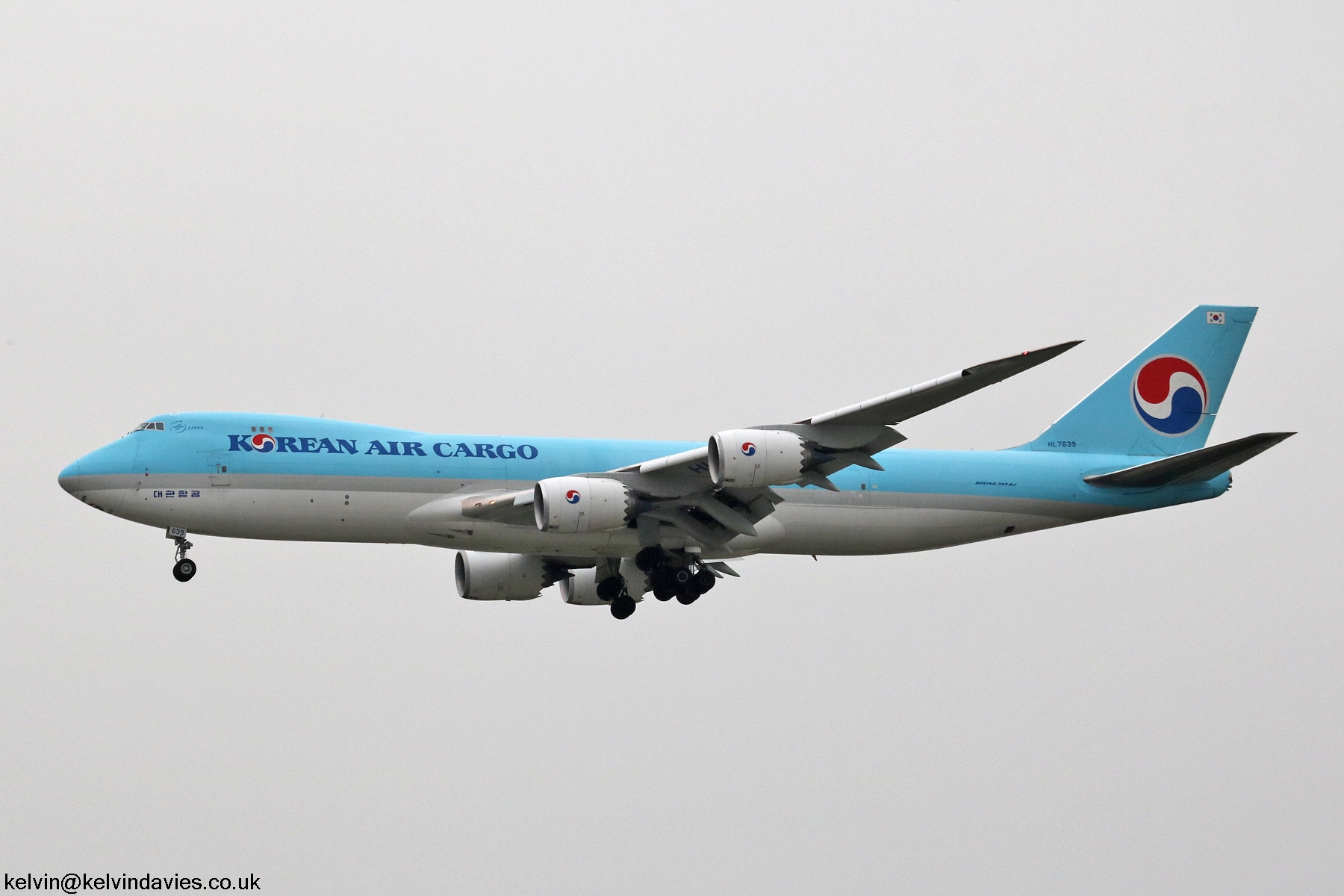 Korean Air Cargo 747 HL7639