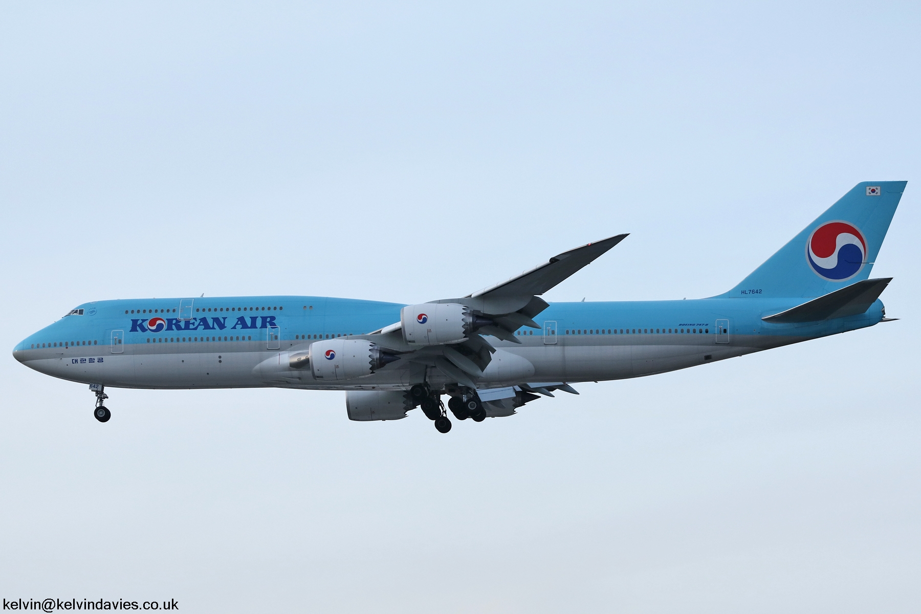 Korean Air 747 HL7642