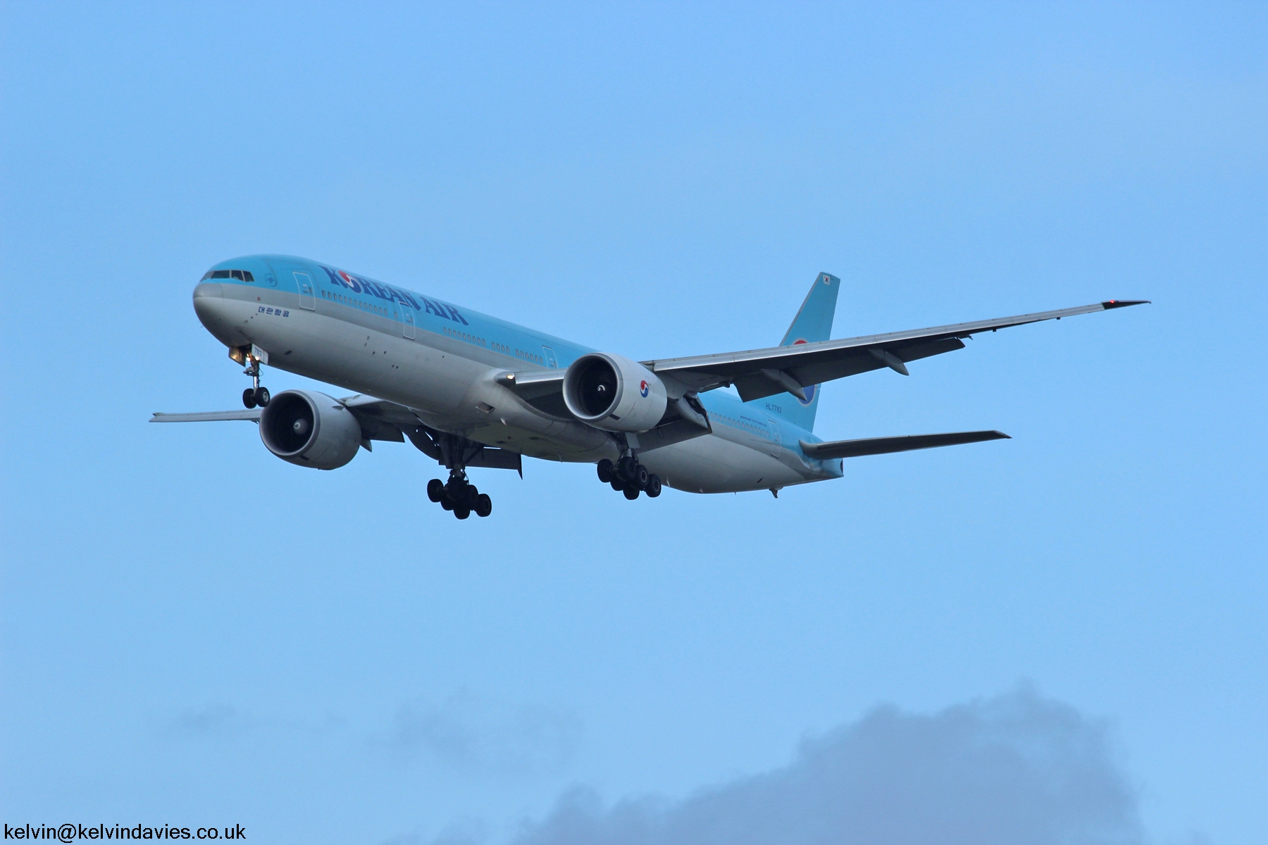 Korean Airlines 777 HL7783