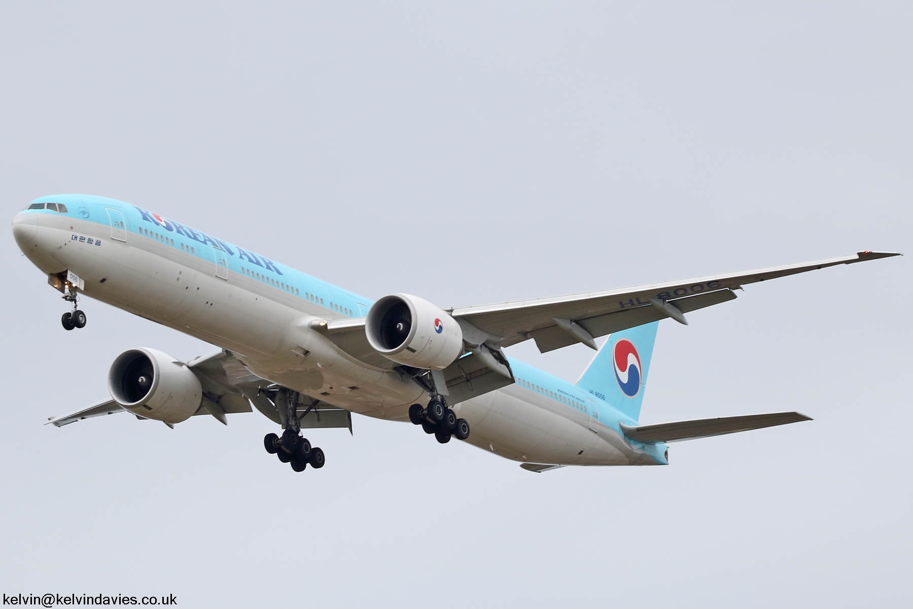 Korean Air 777 HL8006