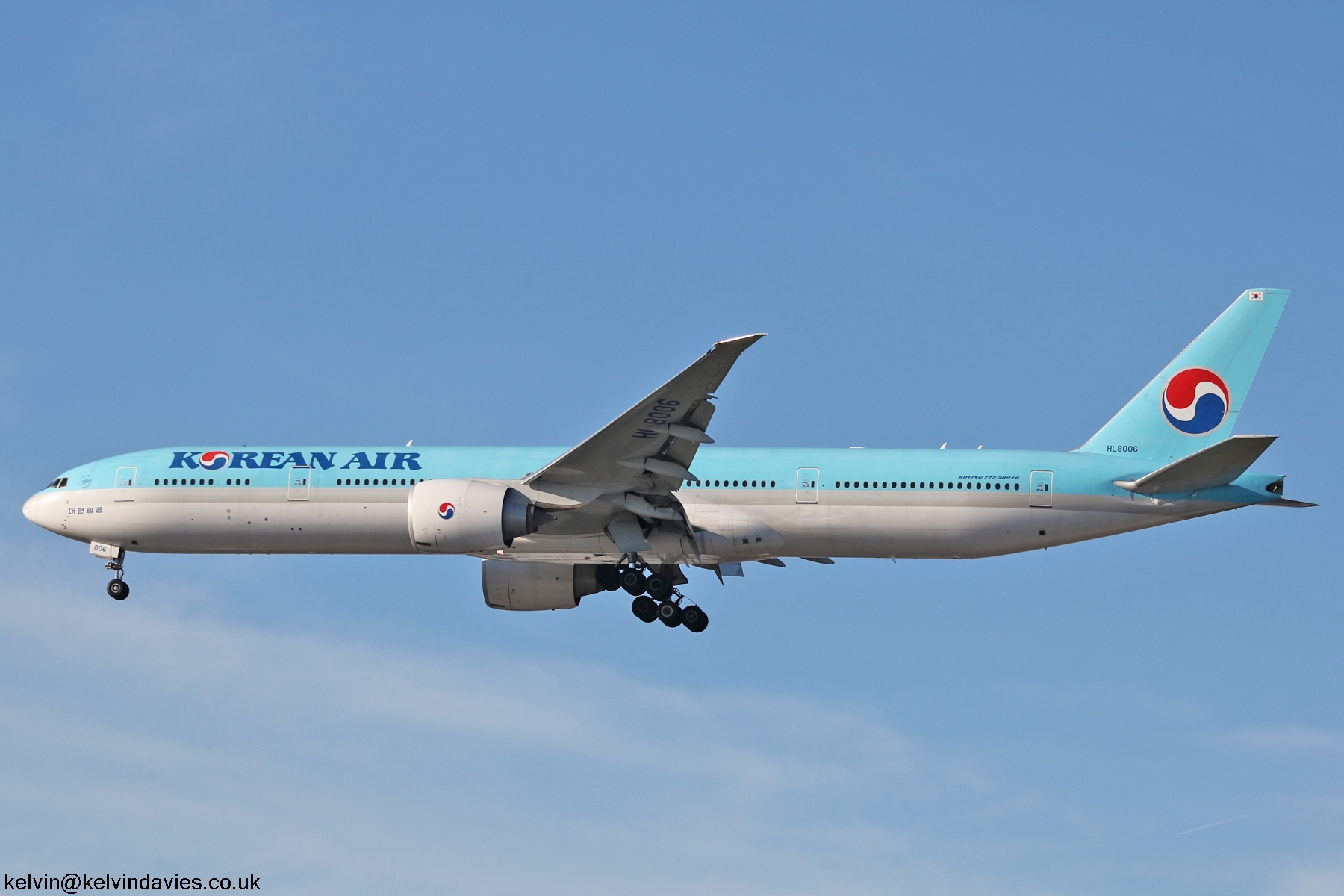 Korean Air 777 HL8006