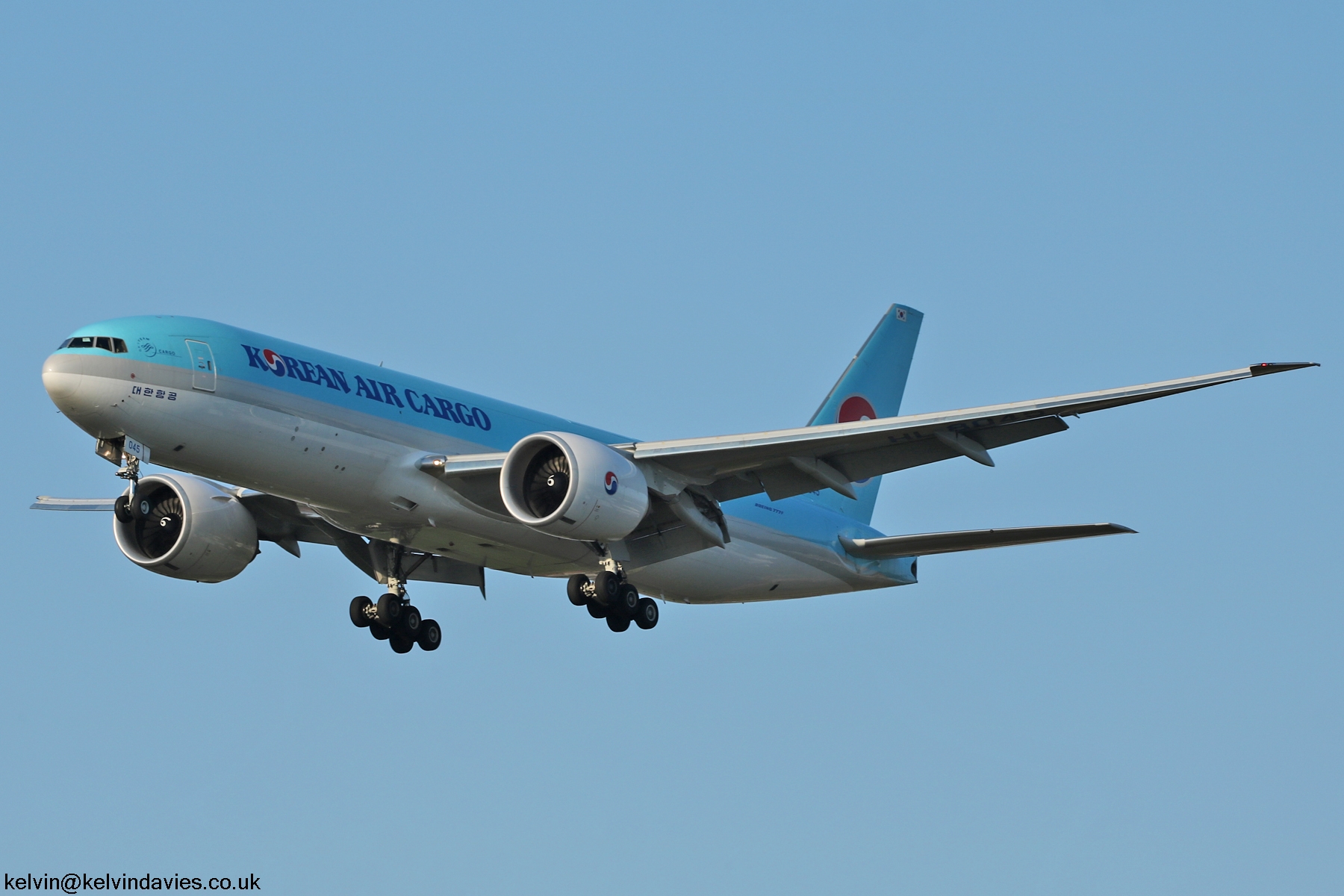 Korean Air Cargo 777 HL8045