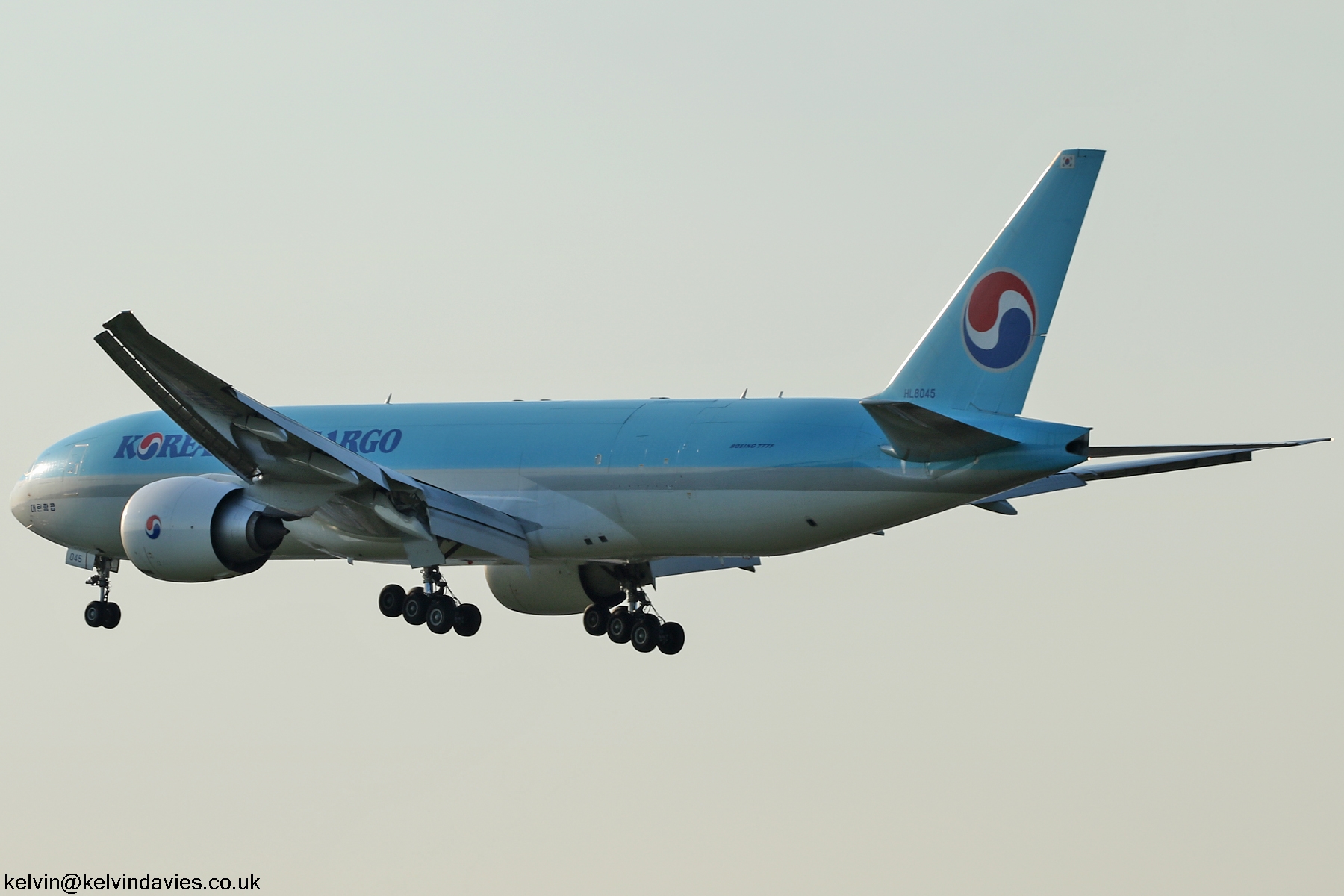 Korean Air Cargo 777 HL8045