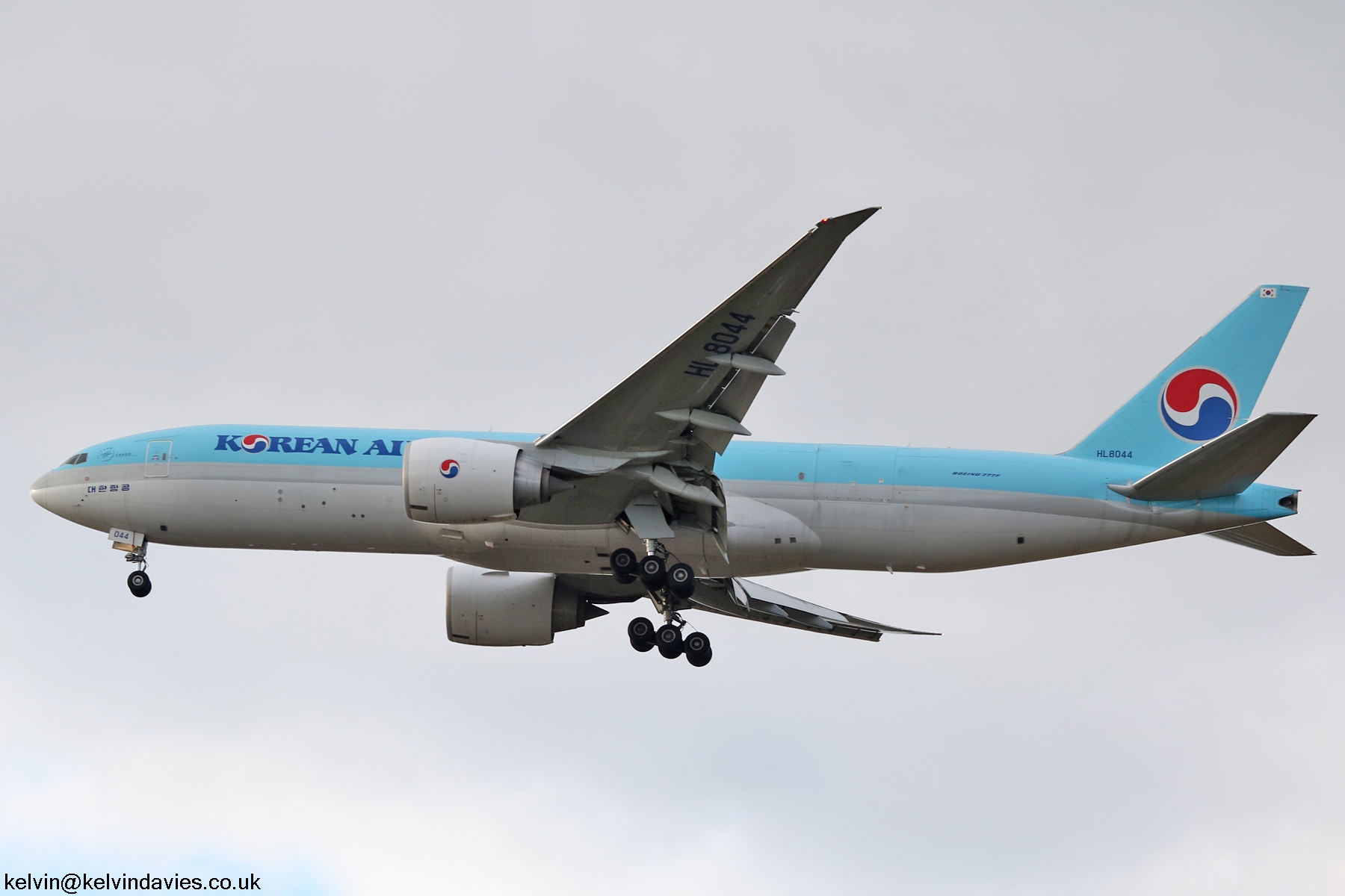 Korean Air Cargo 777 HL8044