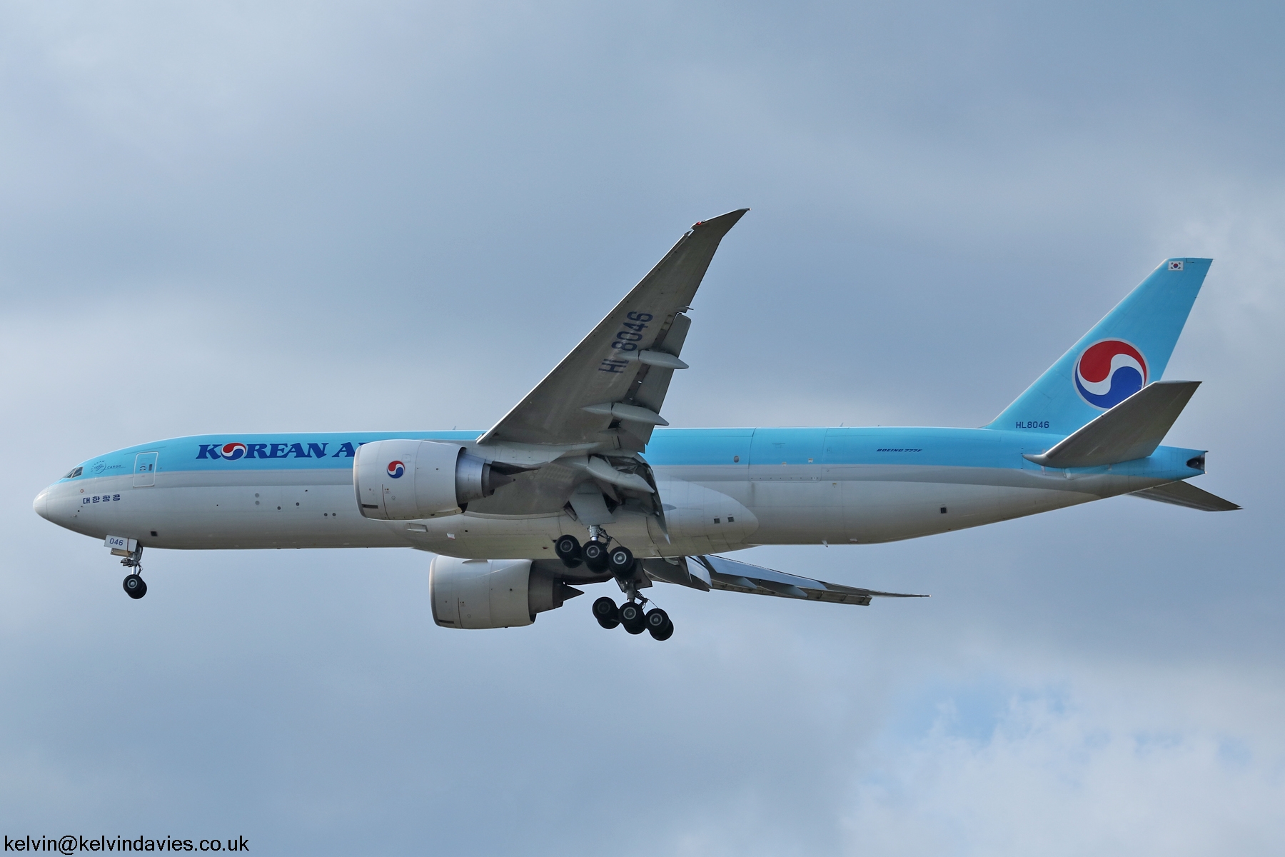 Korean Air Cargo 777-F HL8046