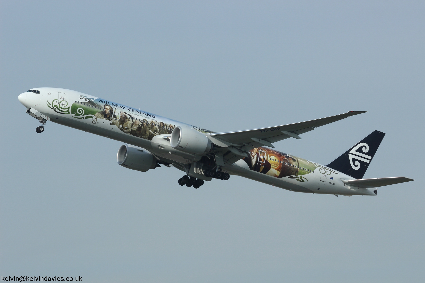 Air New Zealand 777 ZK-OKP