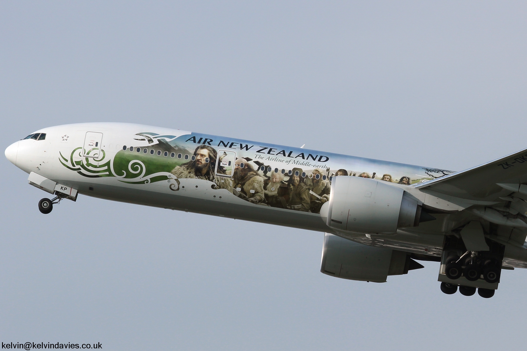 Air New Zealand 777 ZK-OKP