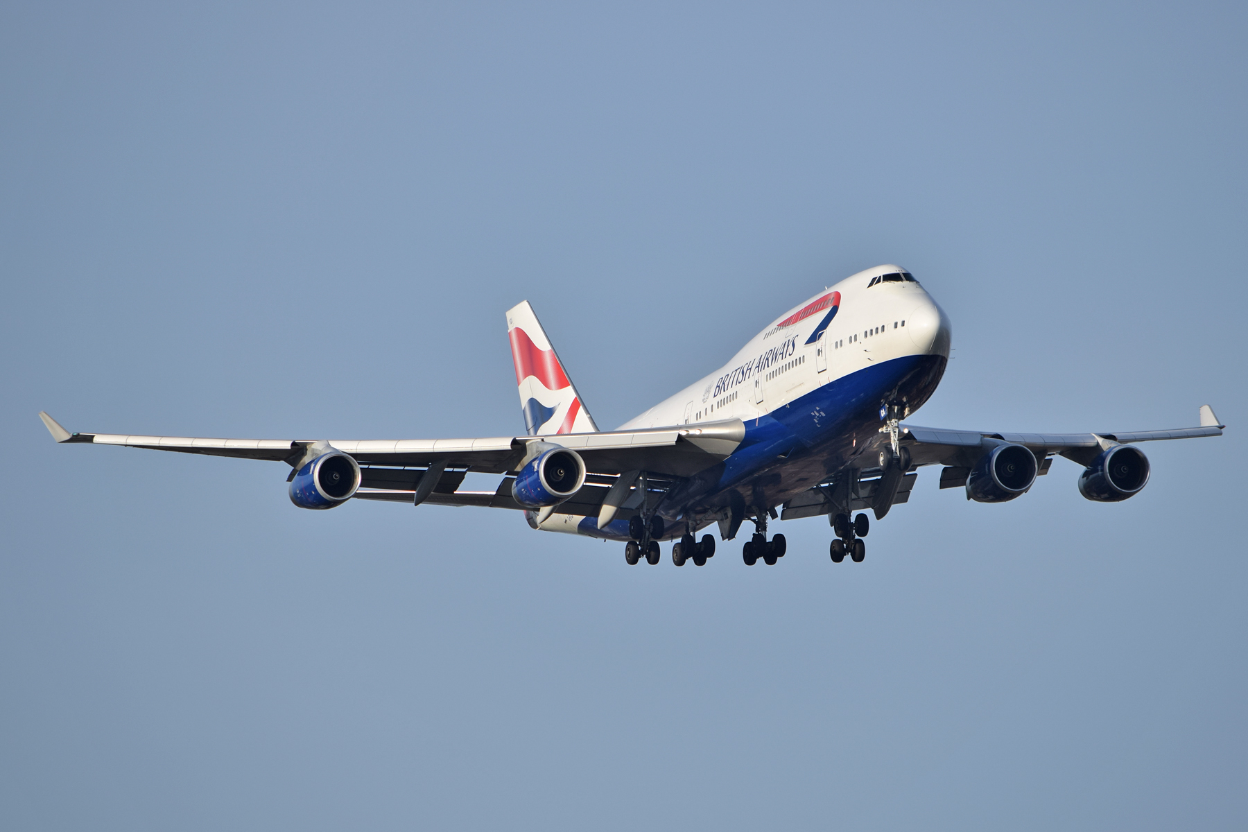 G-BYGA British Airways B747