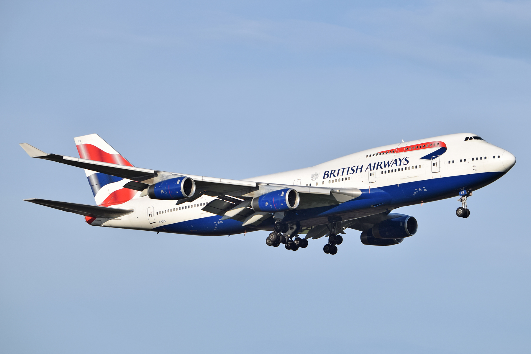 G-CIVX British Airways B747