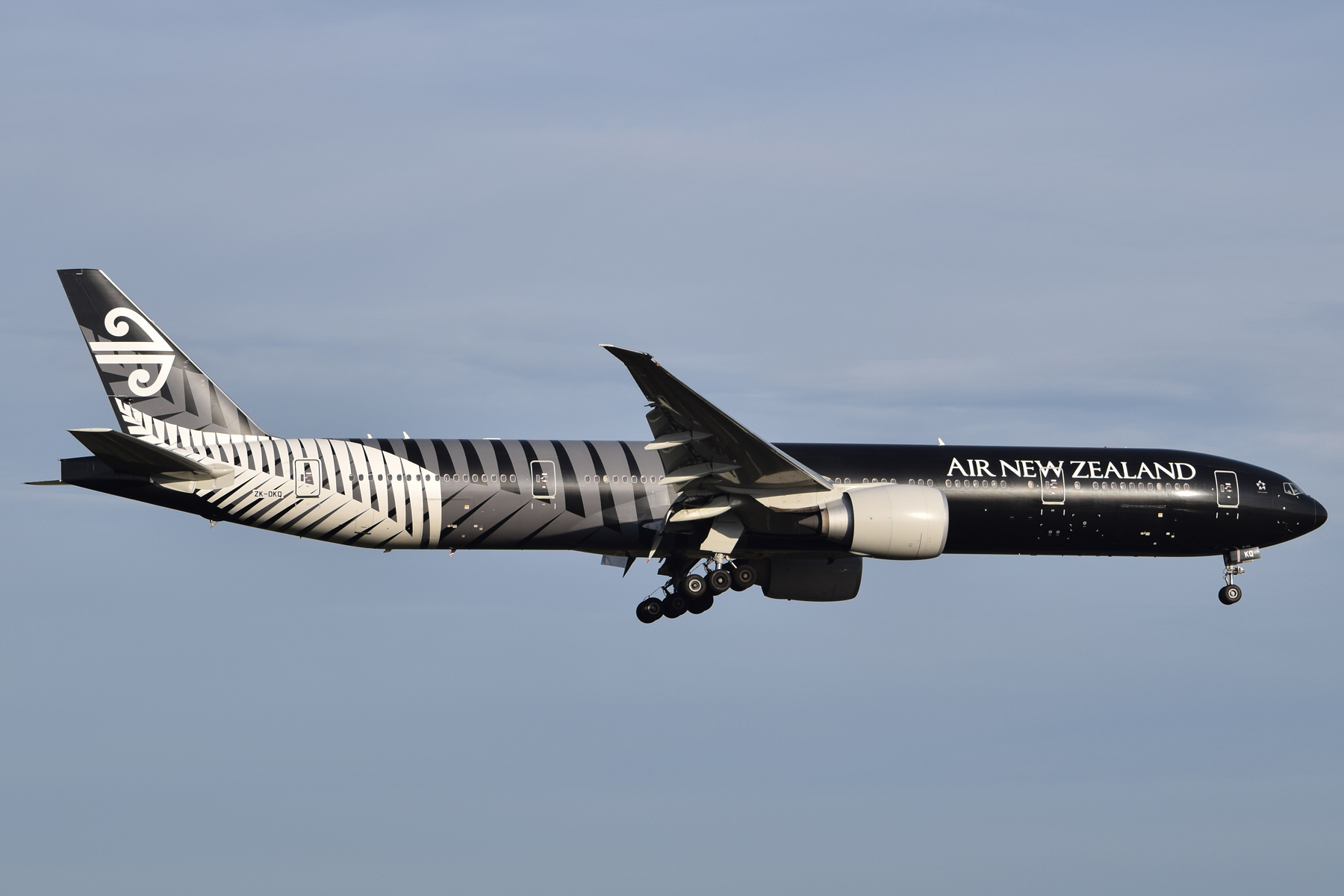 ZK-OKQ Air New Zealand B777