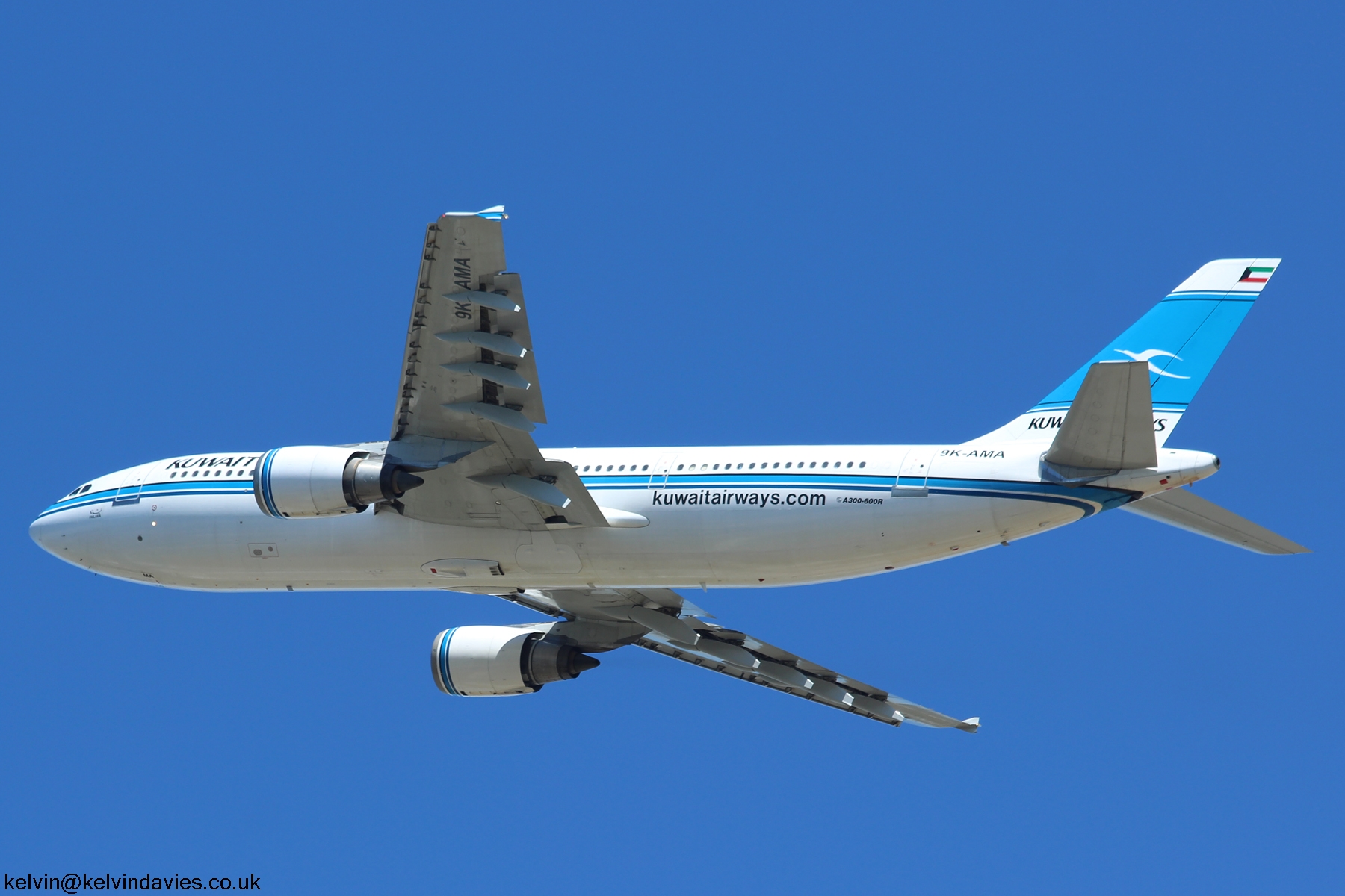 Kuwait Airways A300 9K-AMA