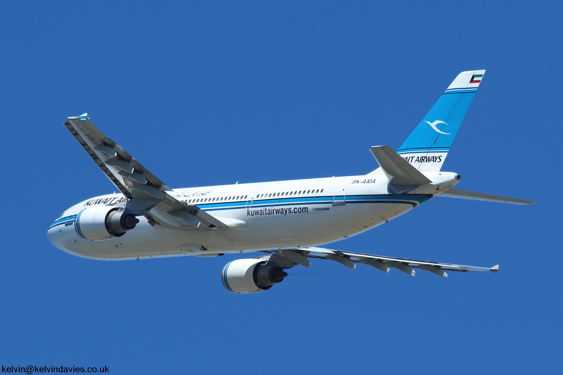 Kuwait Airways A300 9K-AMA