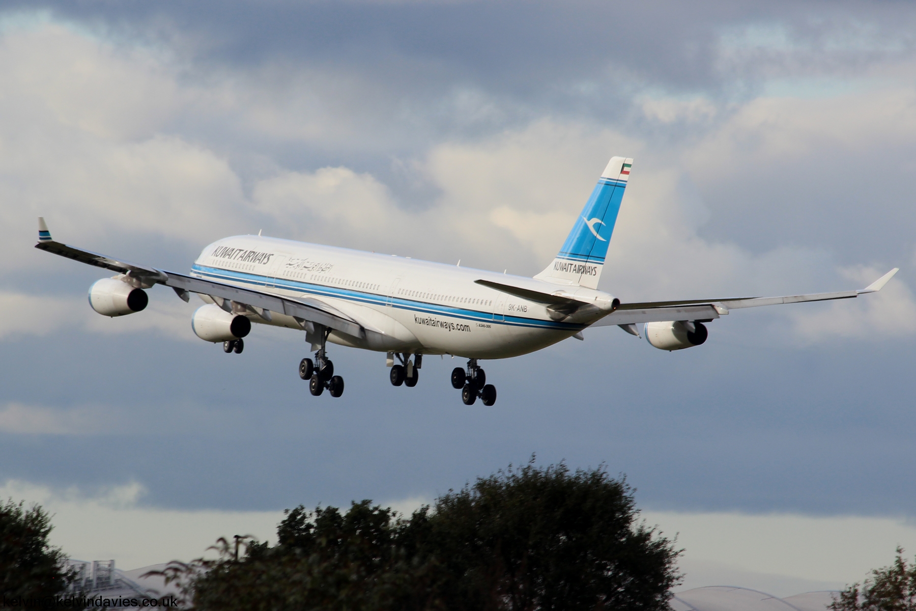 Kuwait Airways A340 9K-ANB