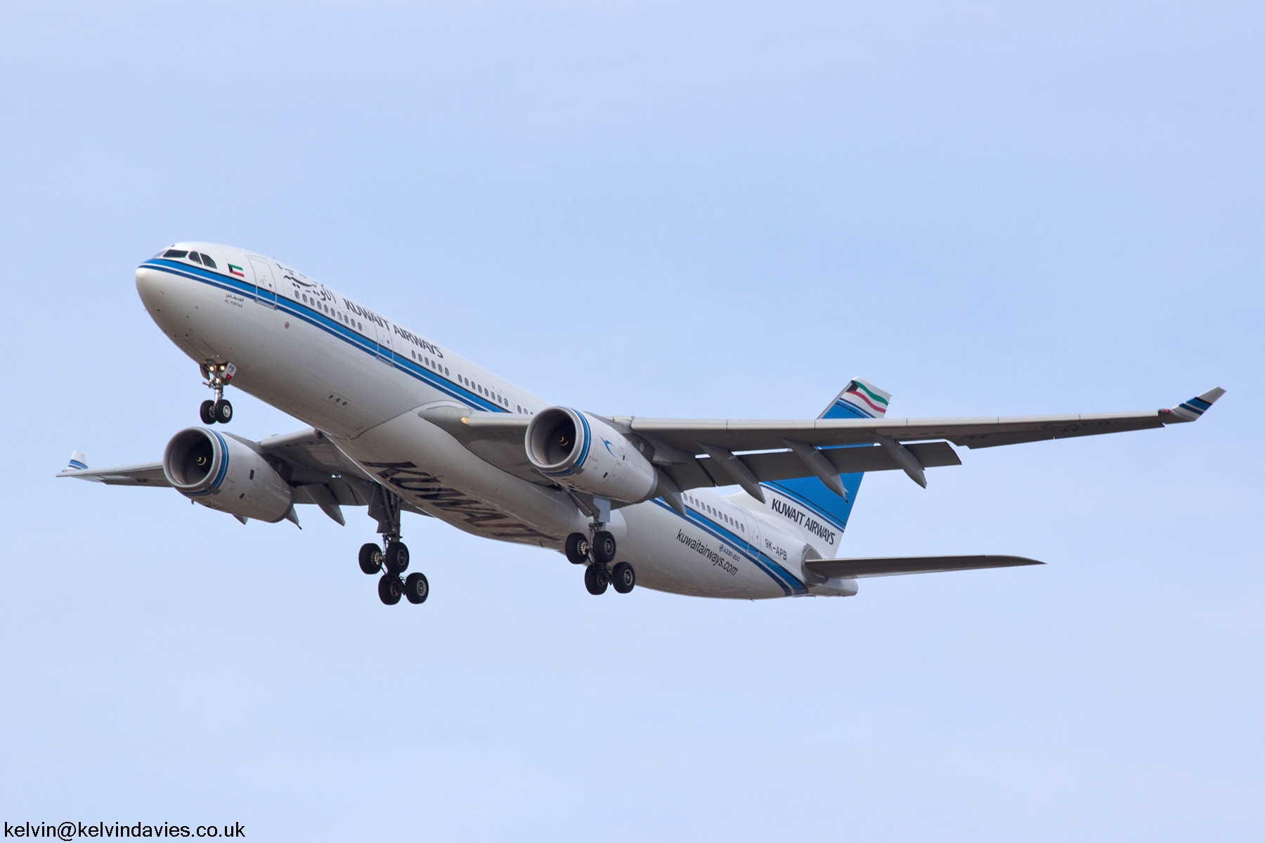 Kuwait Airways A330-200 9K-APB