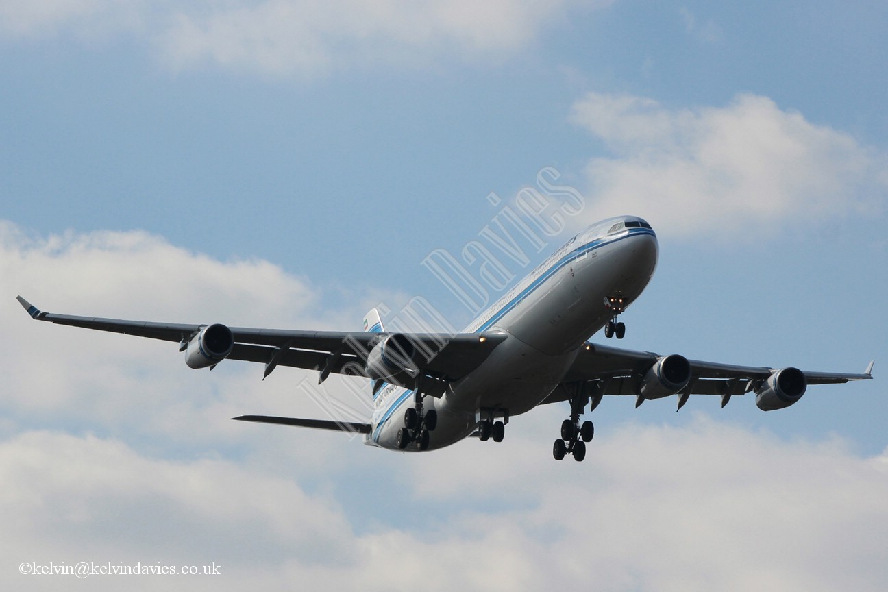 Kuwait Airways A340 9K-ANA