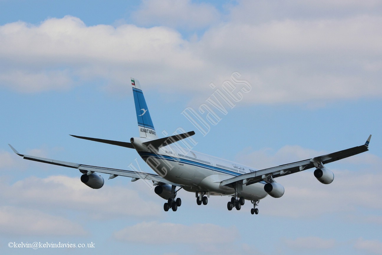 Kuwait Airways A340 9K-ANA
